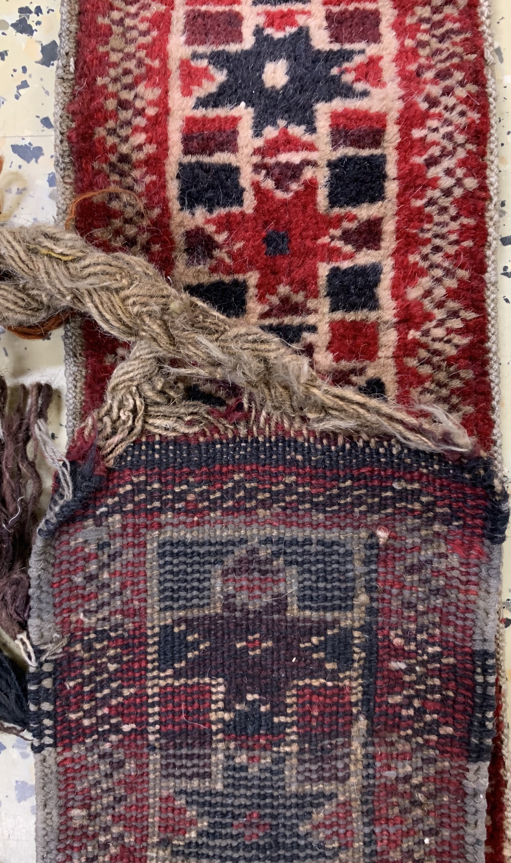 Detail j: 5 Lots Taschen & Yastik, Türkei, um 1920, Wolle auf Wolle, ca. 96 x 50 cm, EHZ: 2