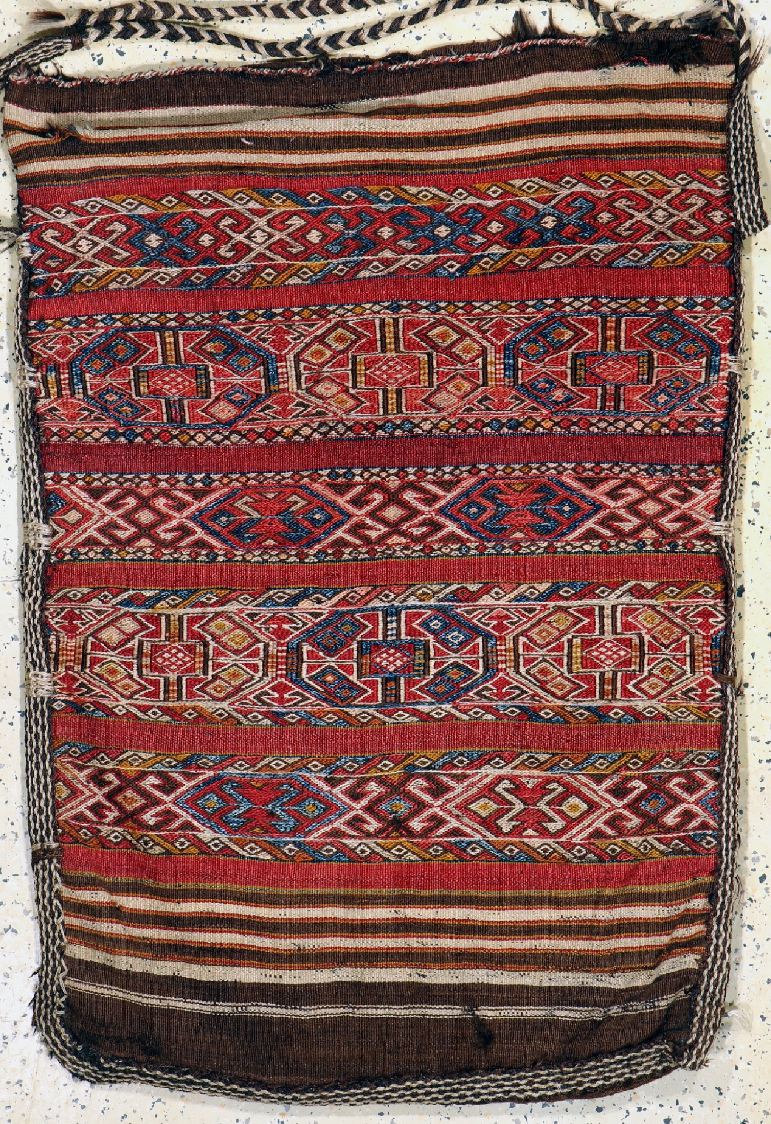 Khorjin alt, Türkei, um 1940, Wolle auf Wolle, ca. 120 x 80 cm, EHZ: 2