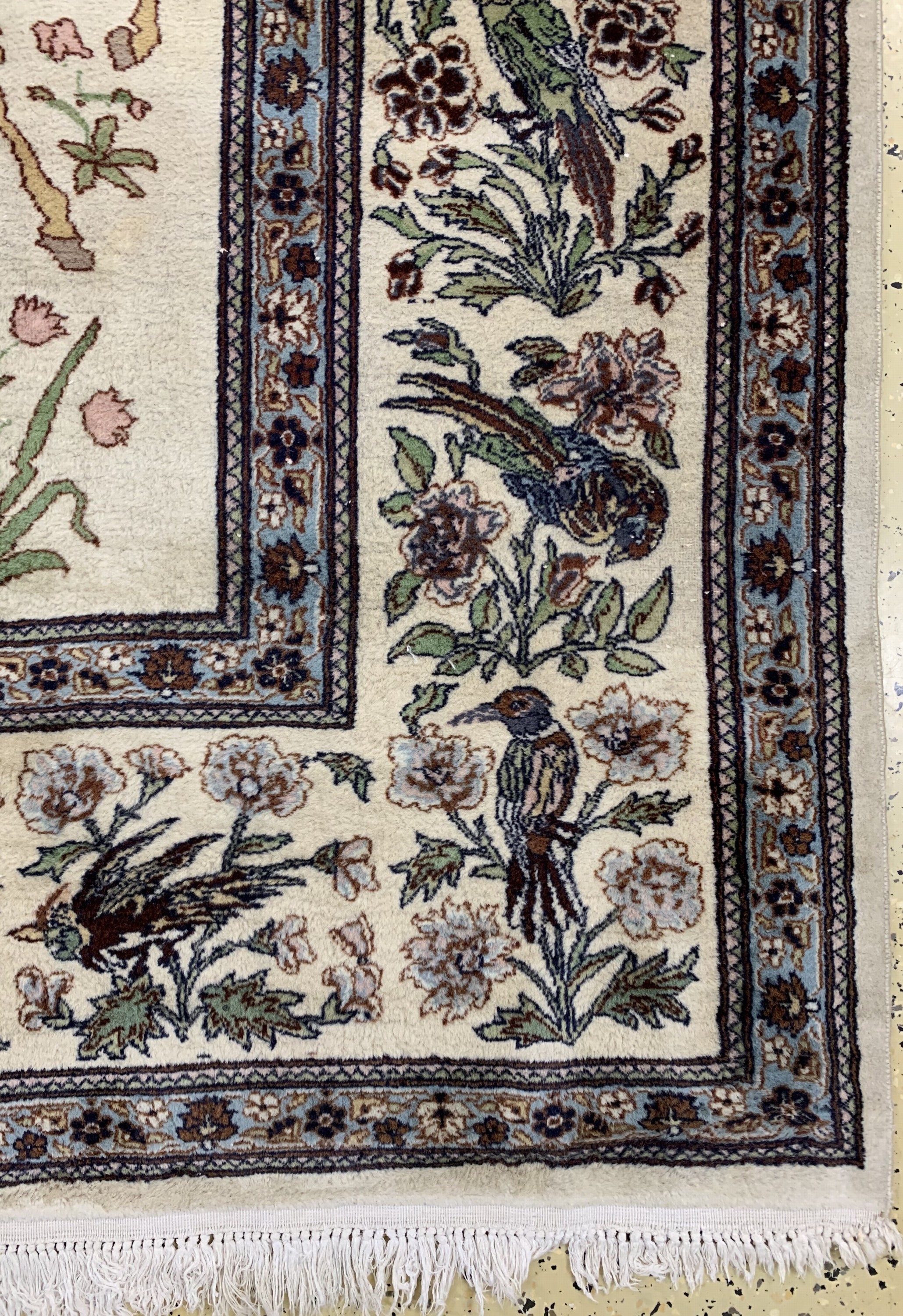 Detail a: Lahor alt, Pakistan, um 1950, Wolle auf Baumwolle, ca. 344 x 244 cm, EHZ: 3