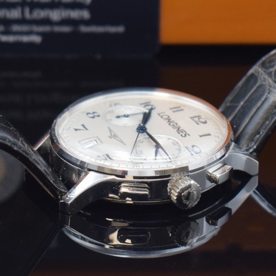 26707893c - LONGINES Honour and Glory seltenes, auf 125 Stück limitiertes Set bestehend aus Taschenuhrchronograph und Armbandchronograph