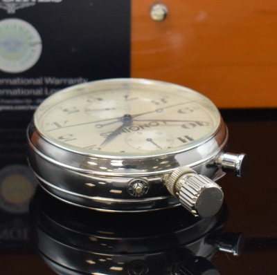 26707893g - LONGINES Honour and Glory seltenes, auf 125 Stück limitiertes Set bestehend aus Taschenuhrchronograph und Armbandchronograph