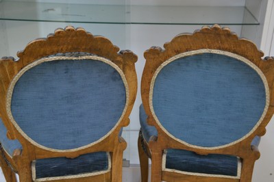 26709752e - Tisch und 4 Stühle, 1860/70