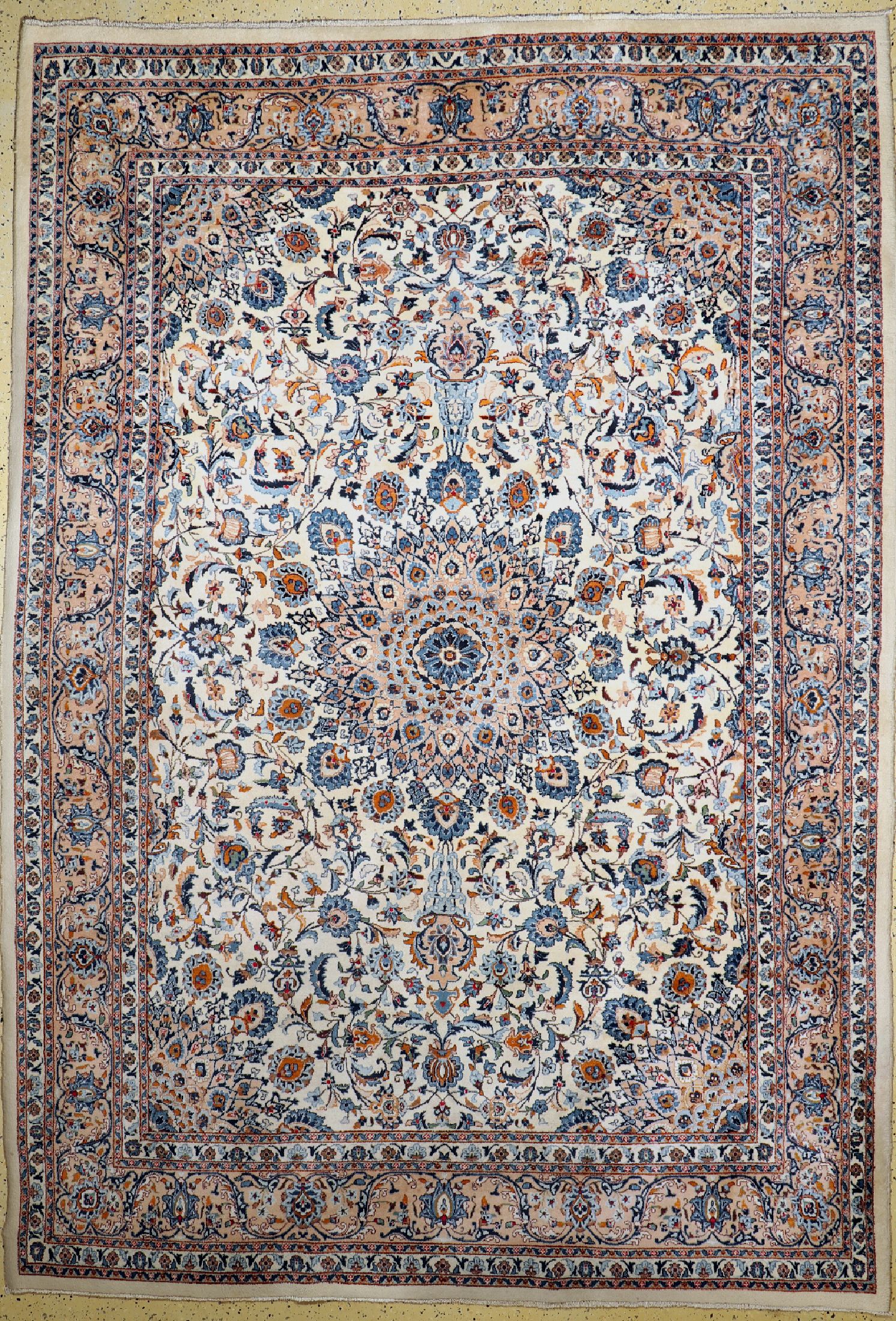 Kaschmar, Persien, ca. 50 Jahre, Wolle auf Baumwolle, ca. 360 x 250 cm, EHZ: 2