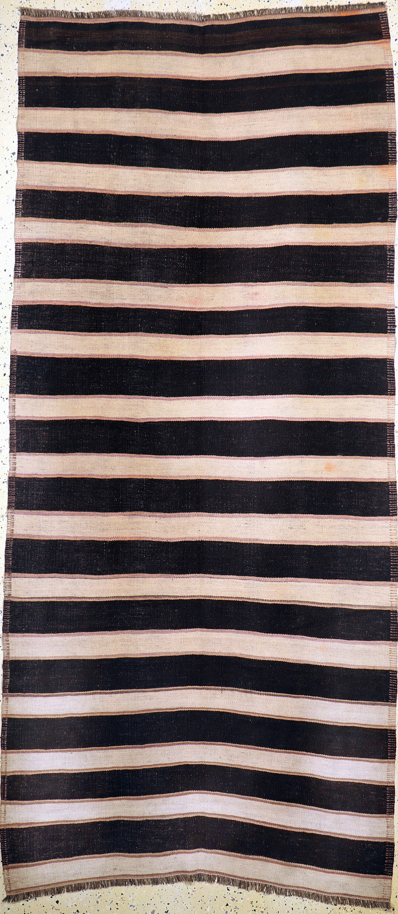 Taimani Kelim Afghanistan, um 1930, Wolle auf Wolle, ca. 308 x 130 cm, EHZ: 2