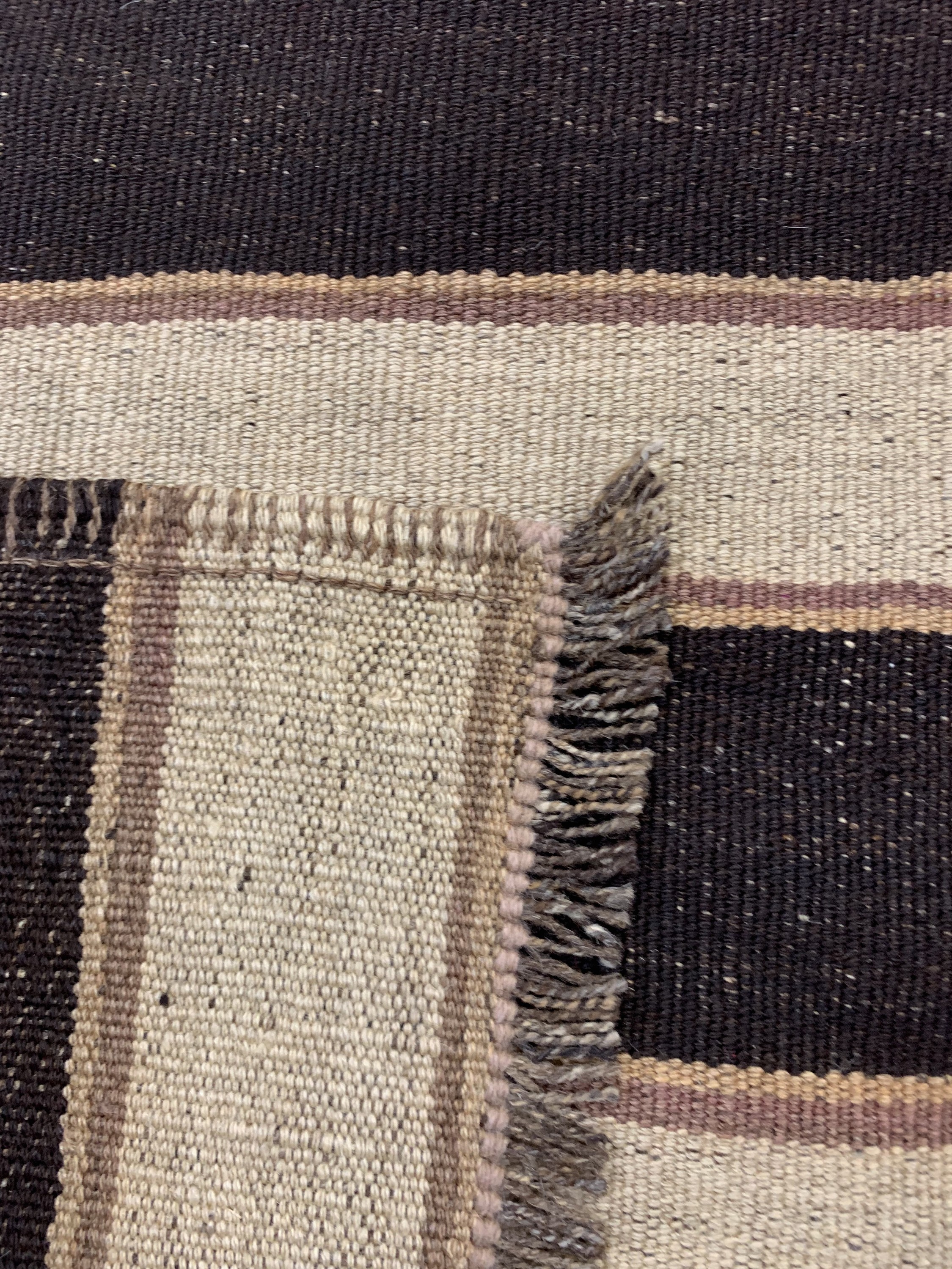 Detail d: Taimani Kelim Afghanistan, um 1930, Wolle auf Wolle, ca. 308 x 130 cm, EHZ: 2