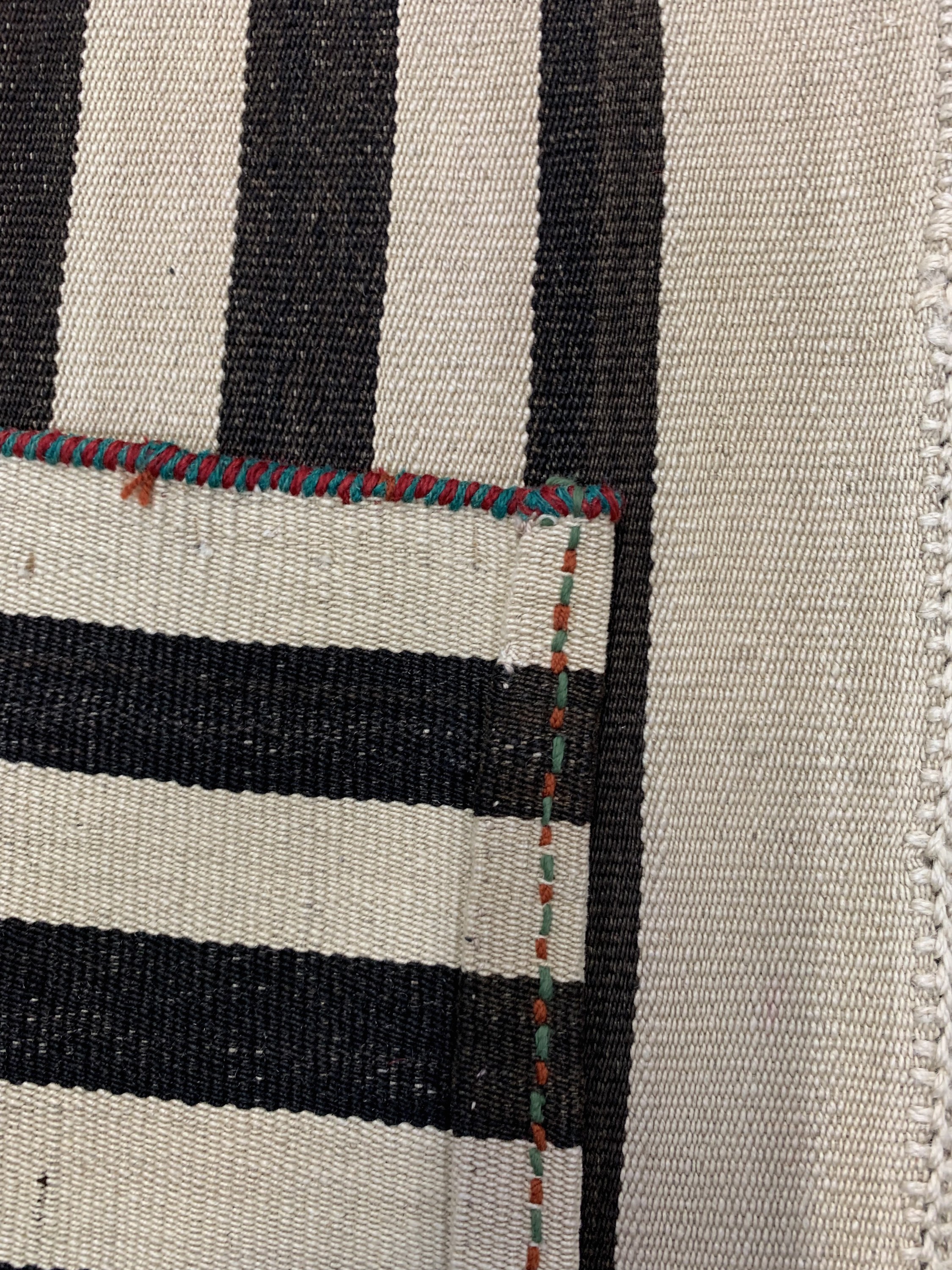 Detail d: 2 Lots Djajim, Persien, um 1930, Wolle auf Wolle, ca. 124 x 116 cm, EHZ: 2