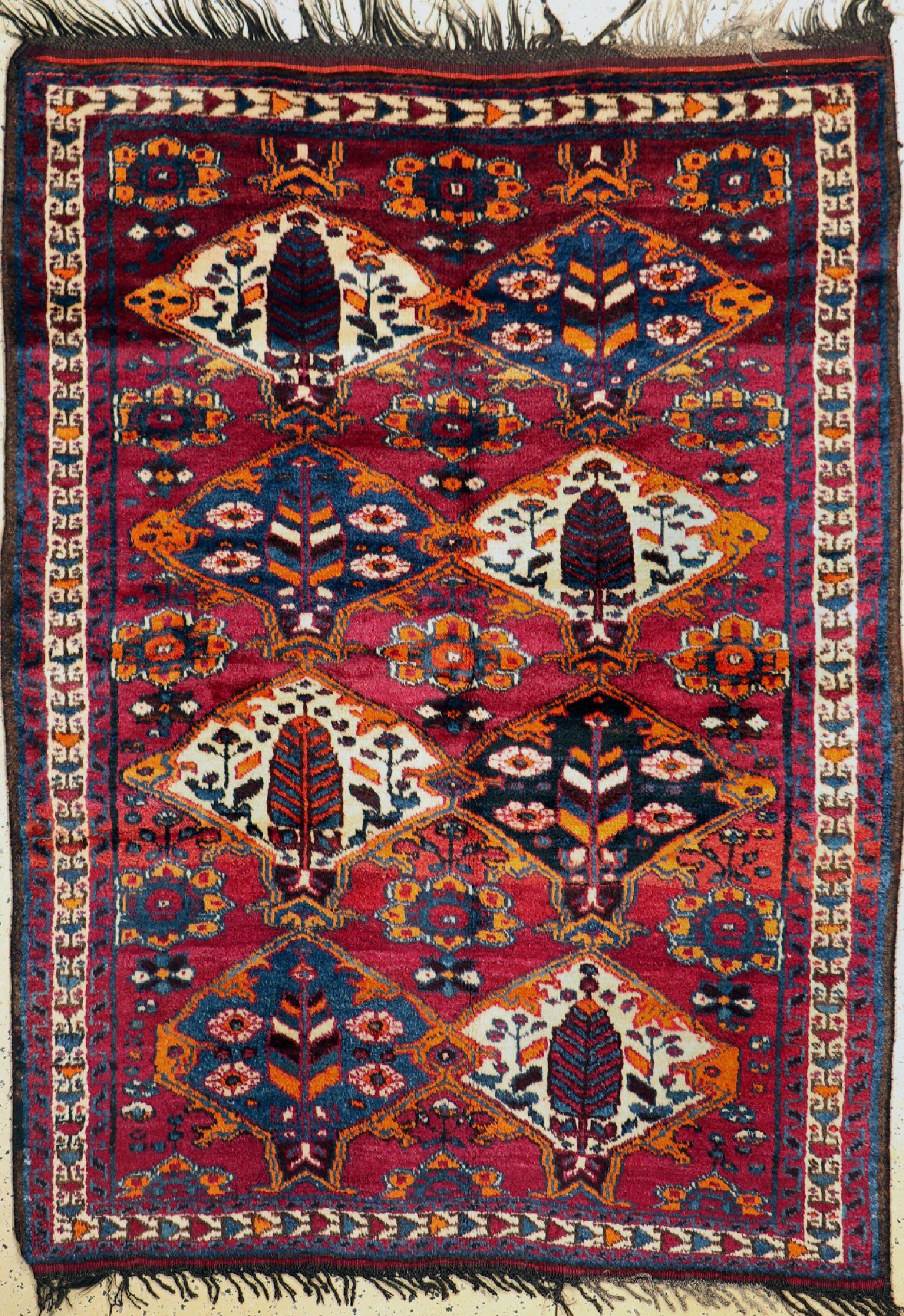 Louri Gabbeh, Persien, um 1920/1930, Wolle auf Wolle, ca. 193 x 140 cm, EHZ: 1-2