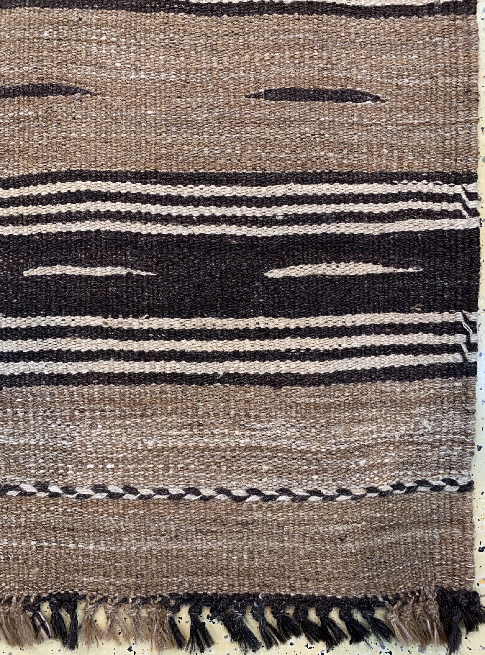 Detail a: Luri Kelim, Persien, um 1930, Ziegenhaar, ca. 270 x 119 cm, EHZ: 1-2