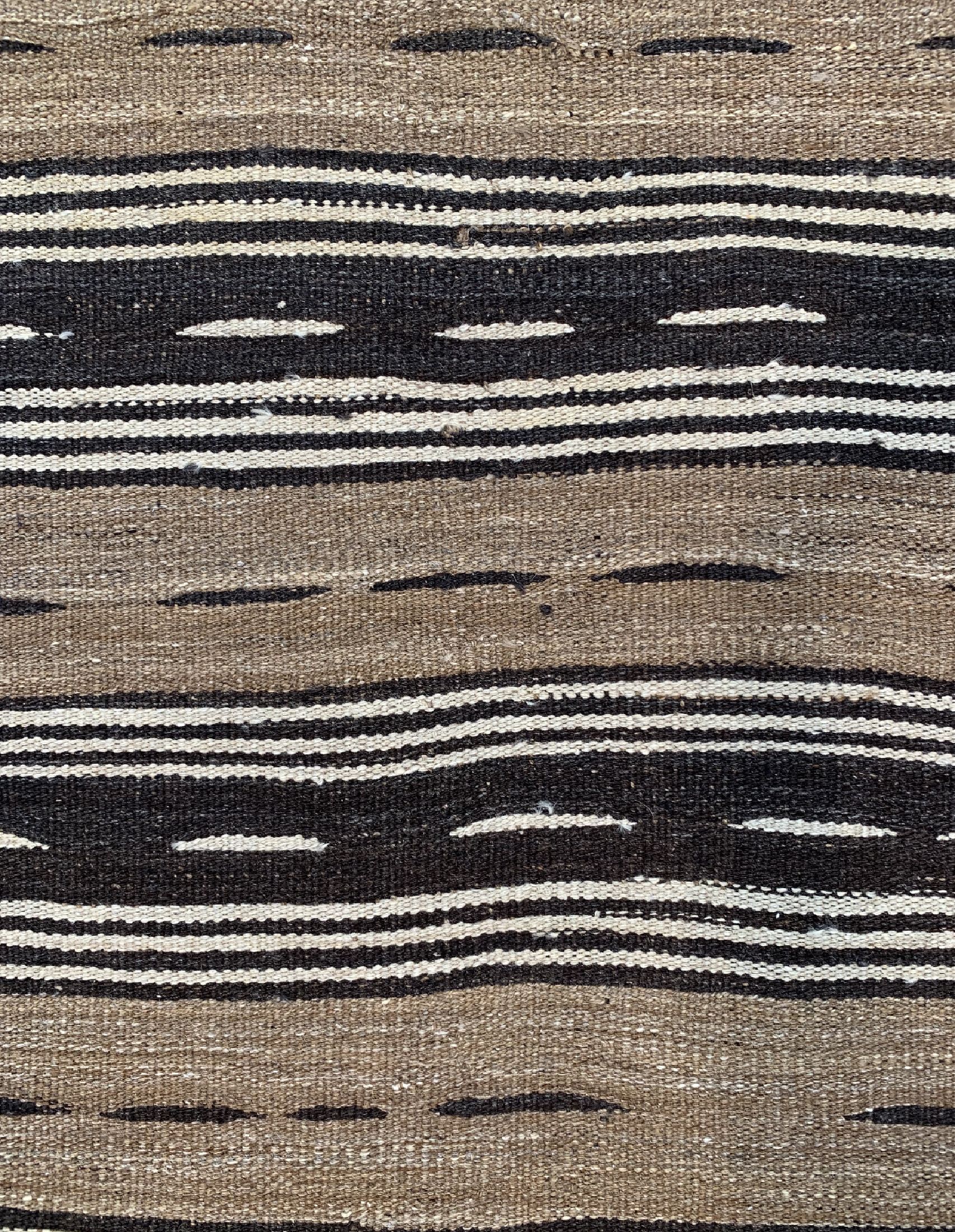 Detail b: Luri Kelim, Persien, um 1930, Ziegenhaar, ca. 270 x 119 cm, EHZ: 1-2