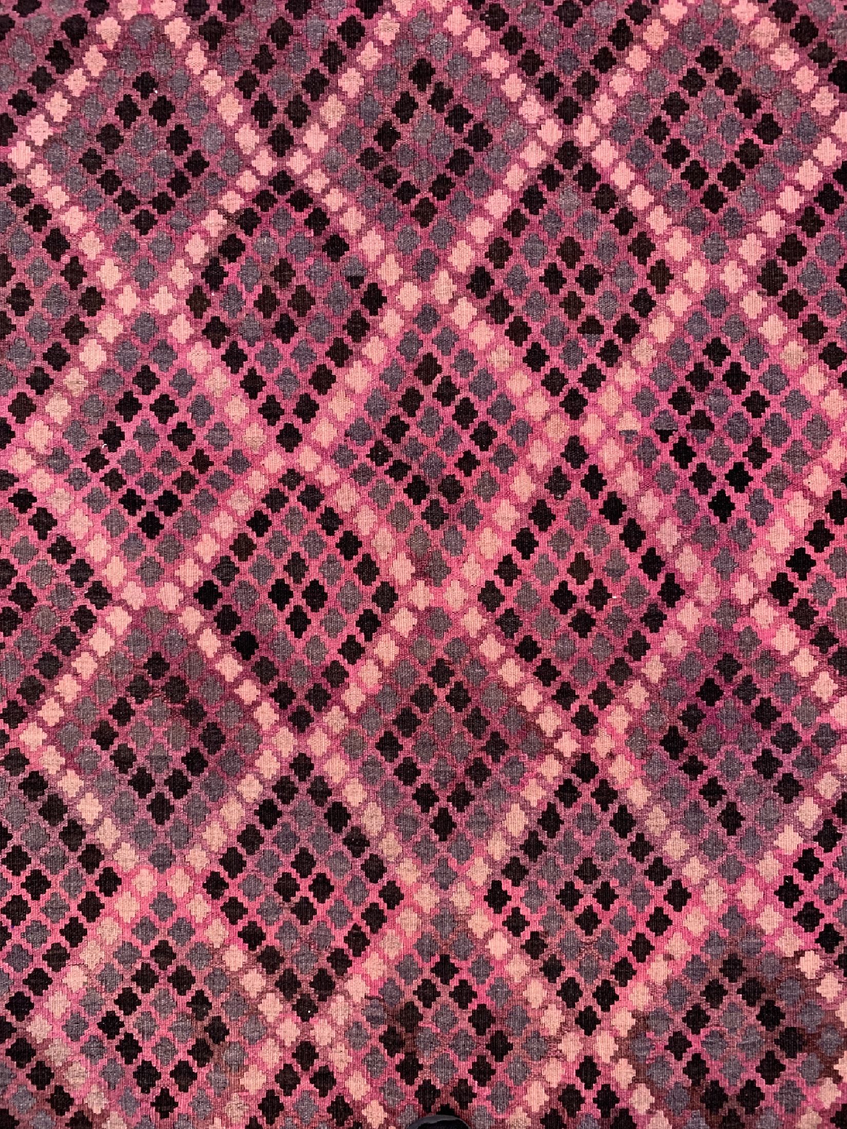 Detail c: Maymaneh Kelim, Afghanistan, um 1960, Wolleauf Wolle, ca. 268 x 228 cm, EHZ: 1-2