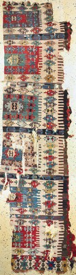 Image 26710255 - Early Anatol Kilim, Turkey, early 19th century, wool on wool, approx. 310 x 85 cm, condition: 4. Rugs, Carpets & Flatweaves