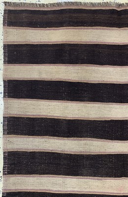 26710256b - Taimani Kilim Afghanistan, around 1930, wool on wool, approx. 308 x 130 cm, condition: 2. Rugs, Carpets & Flatweaves