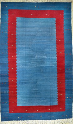 Image 26710258 - Gabbeh Kilim, Persia, approx. 50 years, wool on wool, approx. 328 x 202 cm, condition: 1- 2. Rugs, Carpets & Flatweaves