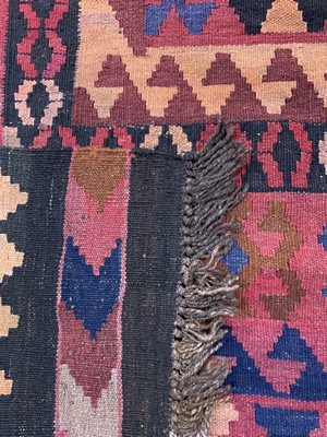 26710268d - Uzbek Kilim, Uzbekistan, approx. 50 years, wool on wool, approx. 293 x 205 cm, condition:1-2. Rugs, Carpets & Flatweaves