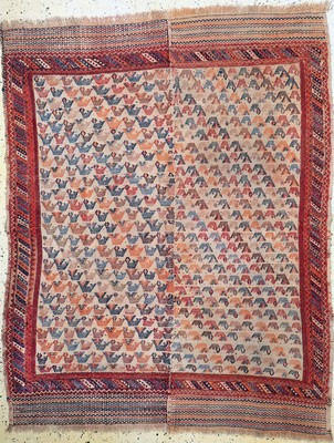 Image 26710299 - Afshar Shaddah, Persia, around 1900, wool on wool, approx. 205 x 165 cm, condition: 3. Rugs, Carpets & Flatweaves