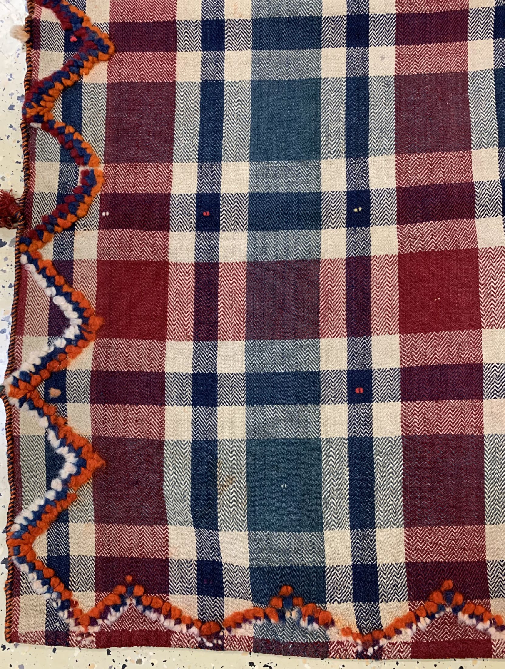 Detail a: Louri Djajim, Persien, um 1930/1940, Wolle auf Wolle, ca. 300 x 150 cm, EHZ: 2