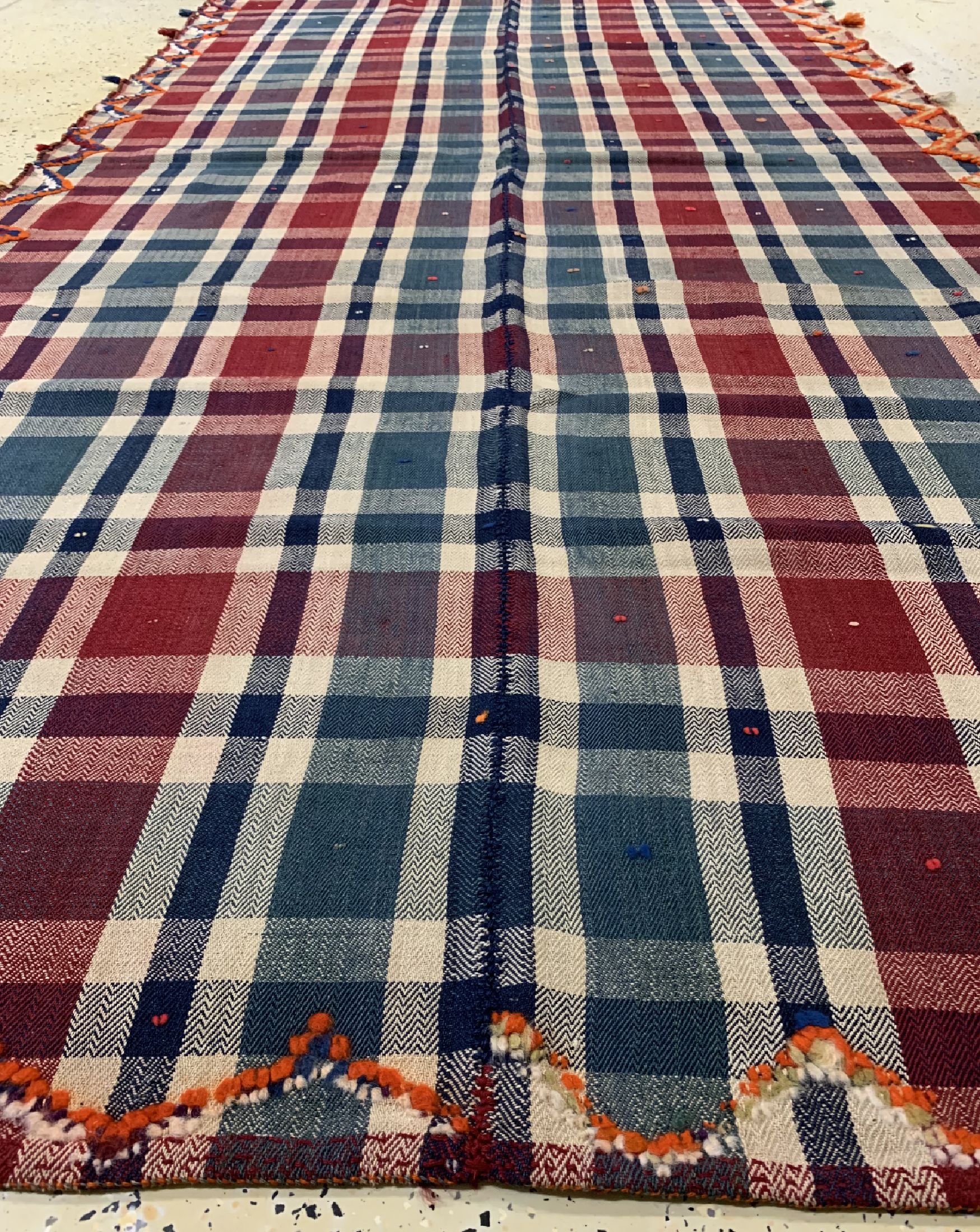 Detail c: Louri Djajim, Persien, um 1930/1940, Wolle auf Wolle, ca. 300 x 150 cm, EHZ: 2