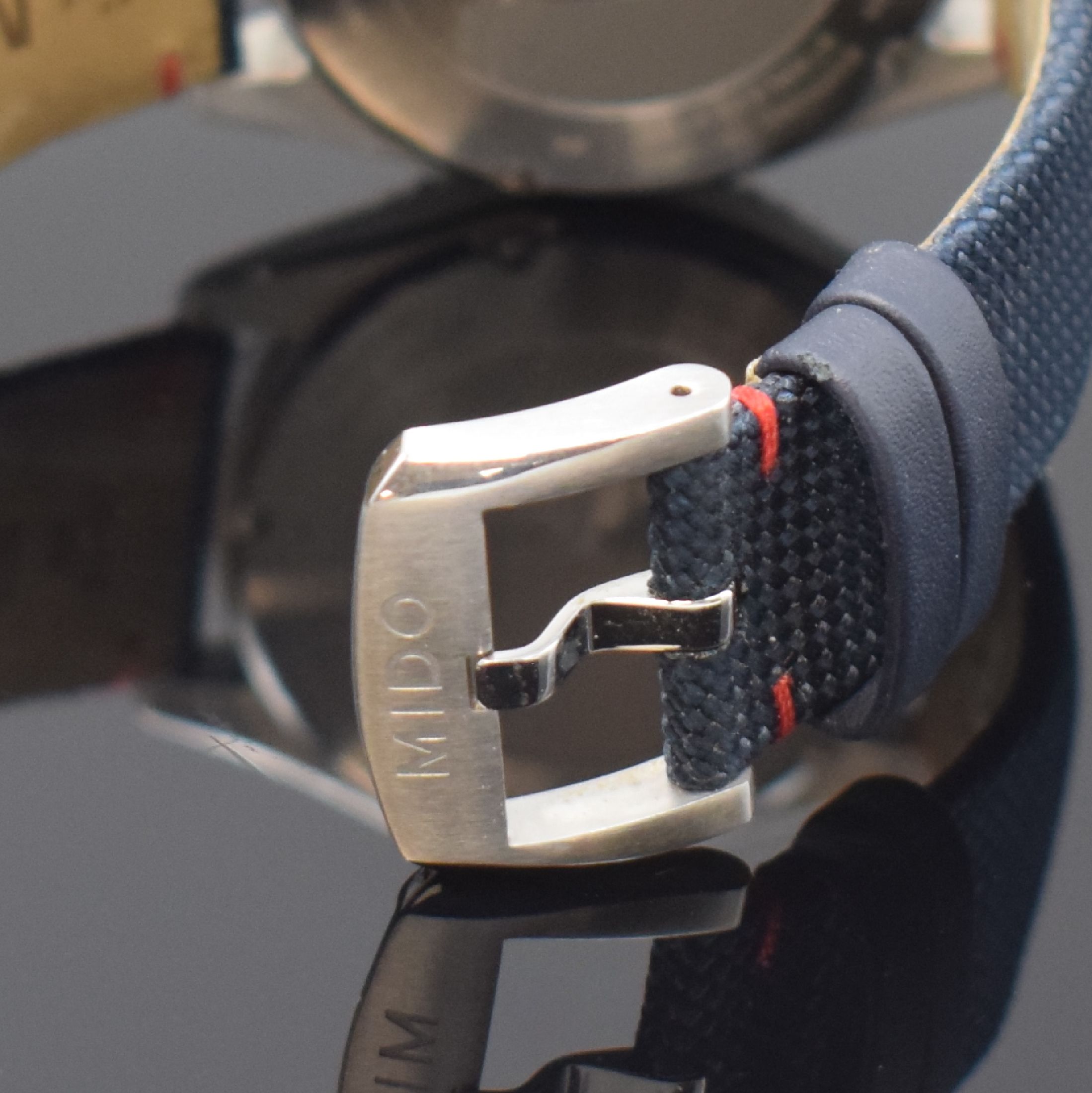 Detail b: MIDO Ocean Star auf 1841 Stück limitierte Herrenarmbanduhr 20th Anniversary Inspired By Architecture Referenz M026430A, Automatik, Schweiz um 2022, ...