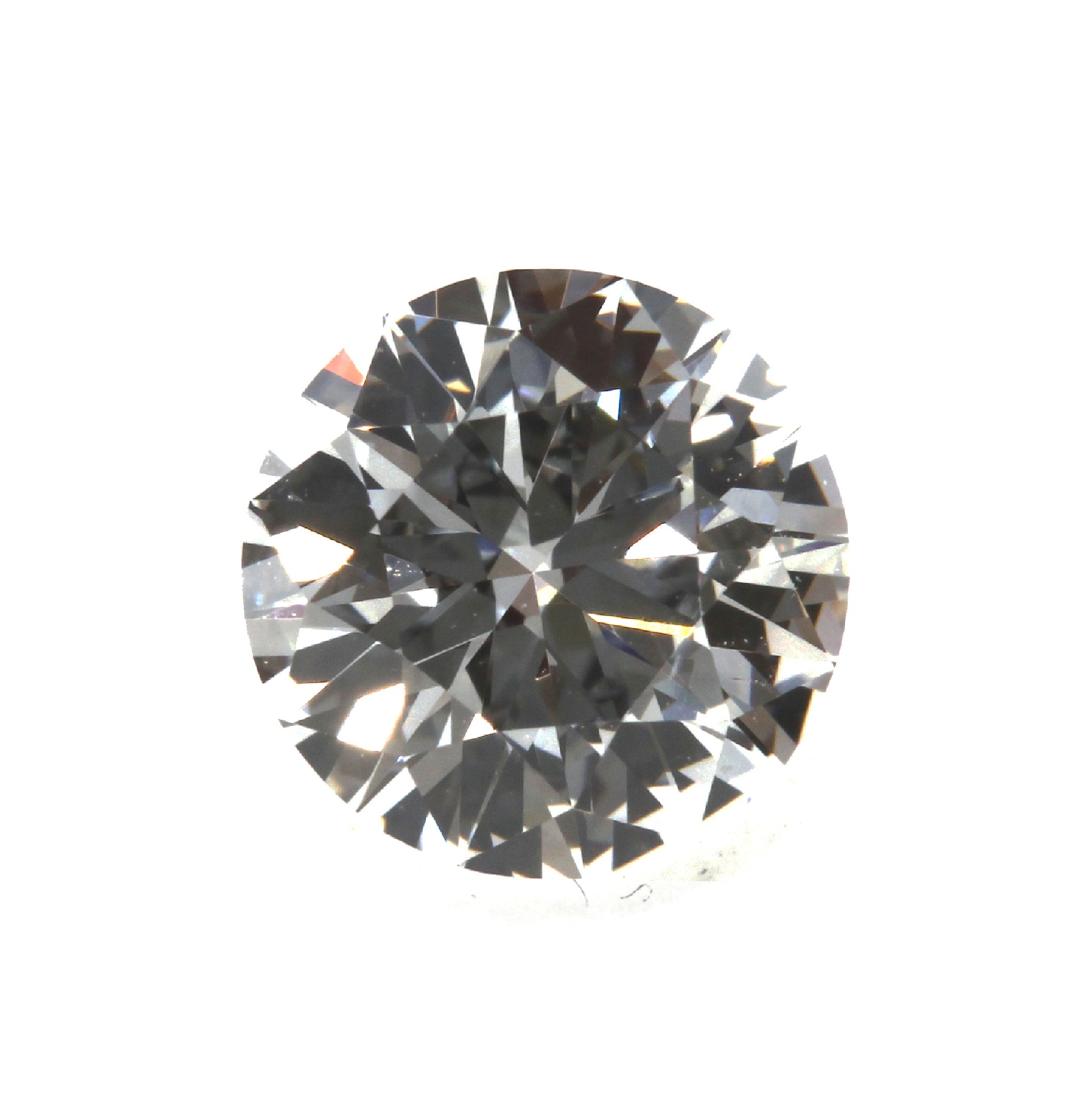 Loser Brillant 1.00 ct feines Weiß (G)/vs 2, DPL Expertise 12/2023