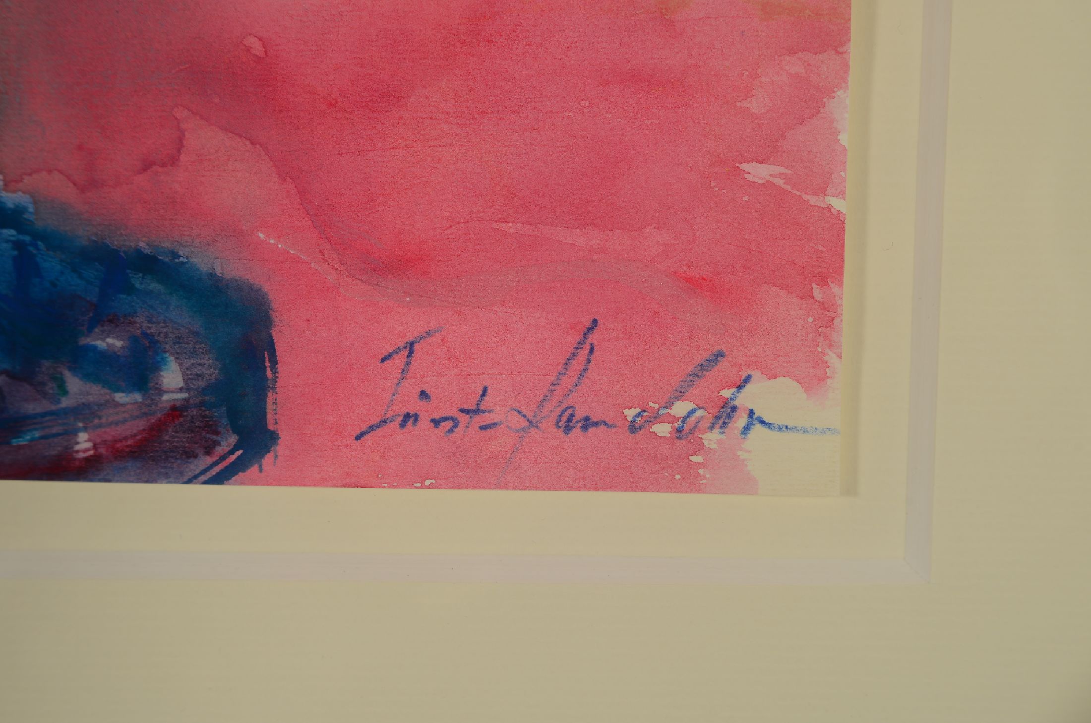 Detail a: Lilo Fürst-Ramdohr, 1913 Aschersleben-2013 Starnberg, Stillleben mit Rosen, Aquarell auf Papier, rechts unten signiert, ca. 34x28cm, PP, u.Gl., R. ...