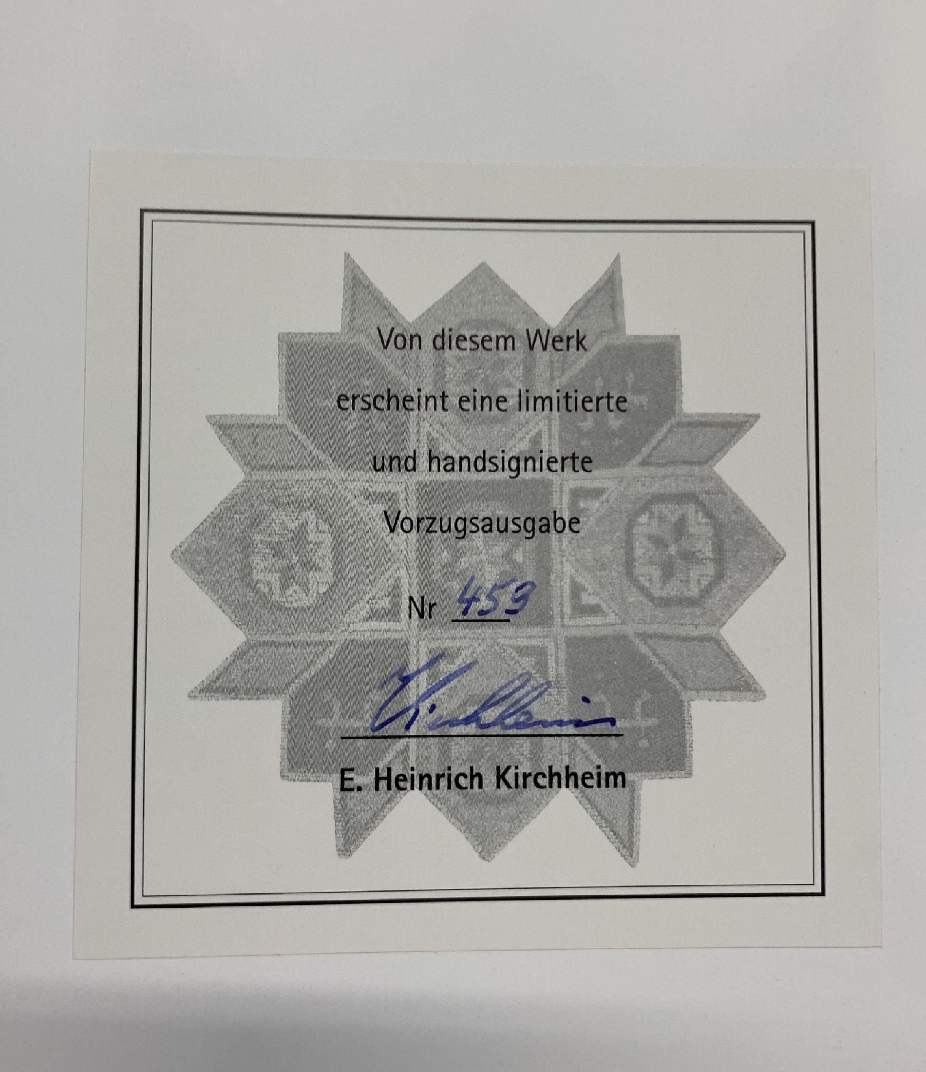 Detail a: Teppichbuch, "Orientstars" Kirchheim eine, Teppichsammlung, in Original Schuber, guter Zustand.
