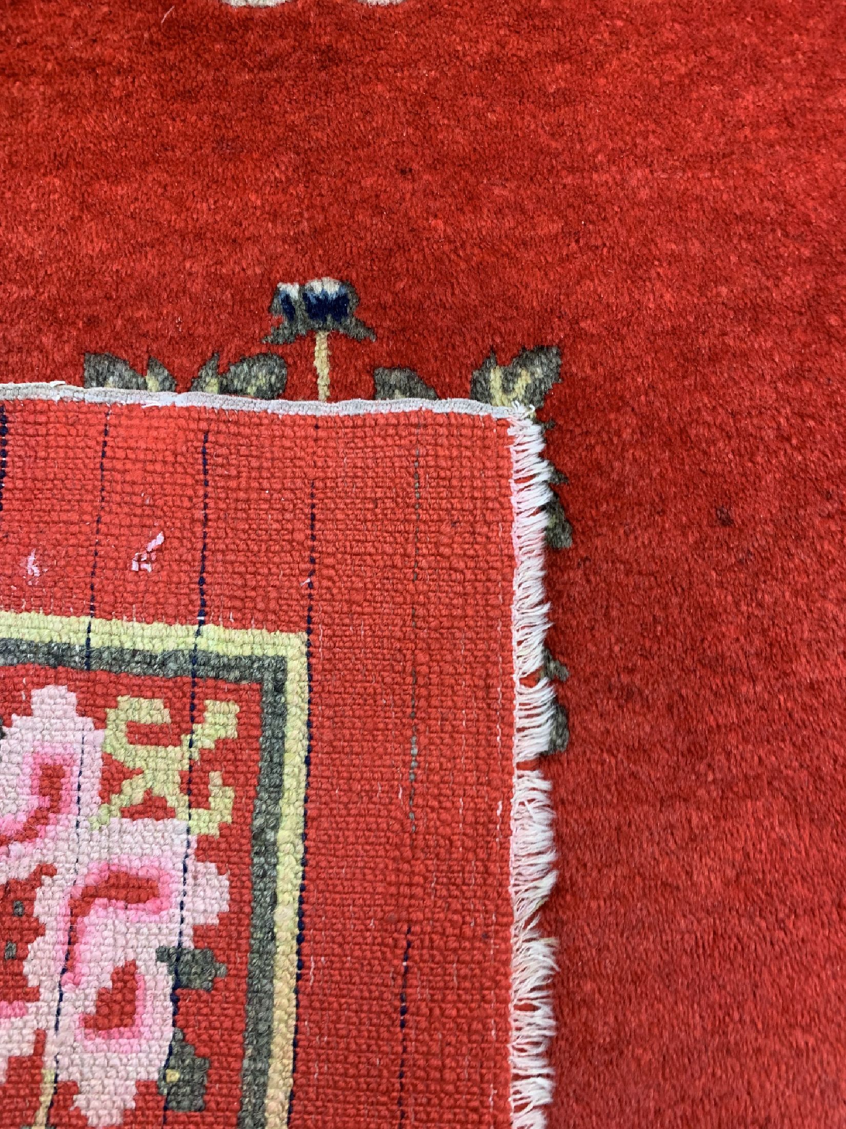 Detail d: Peking antik, China, um 1900, Wolle auf Baumwolle, ca. 210 x 140 cm, EHZ: 2-3