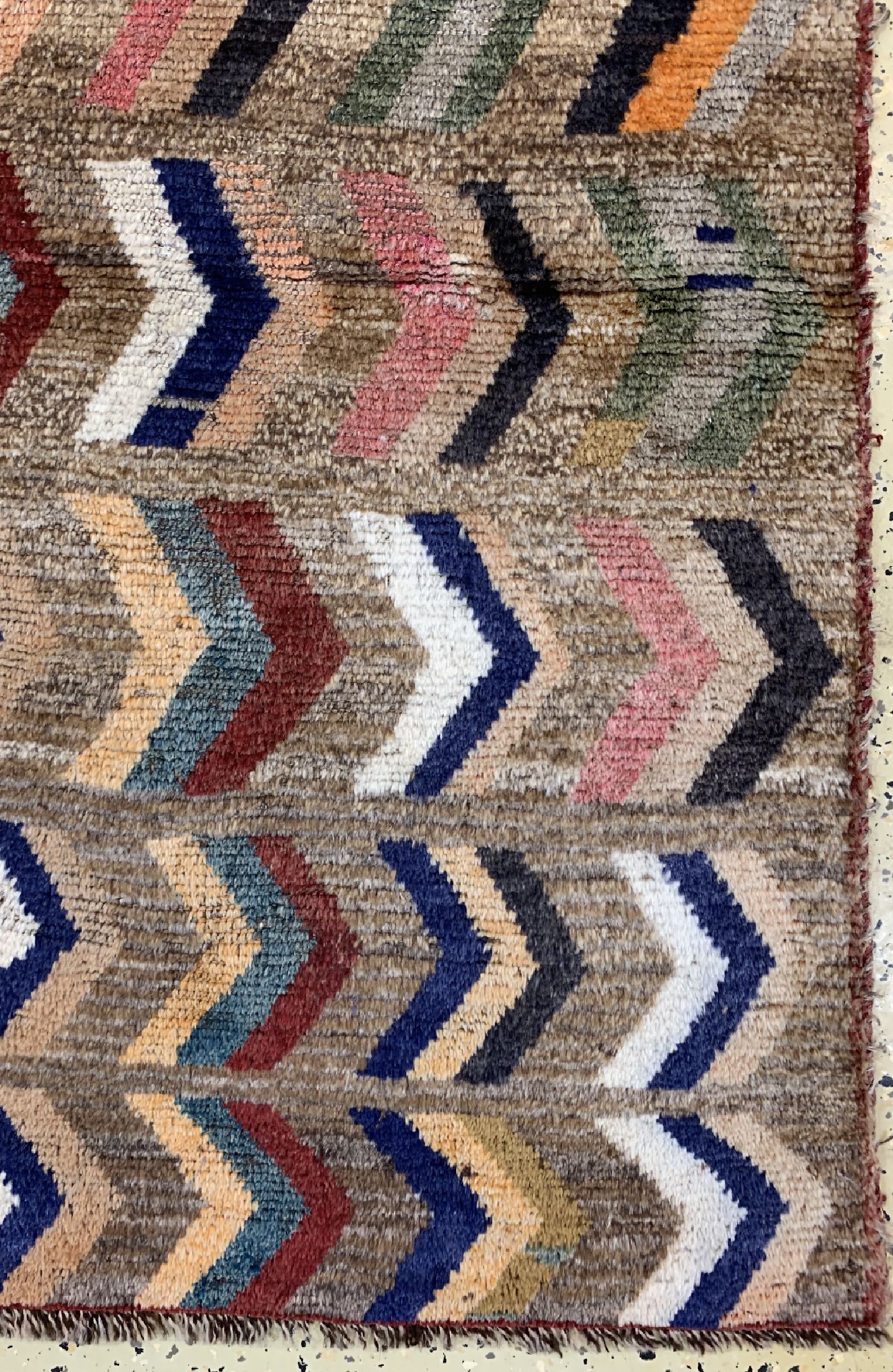 Detail a: Gabbeh alt, Persien, um 1940, Wolle auf Wolle, ca. 135 x 91 cm, EHZ: 3