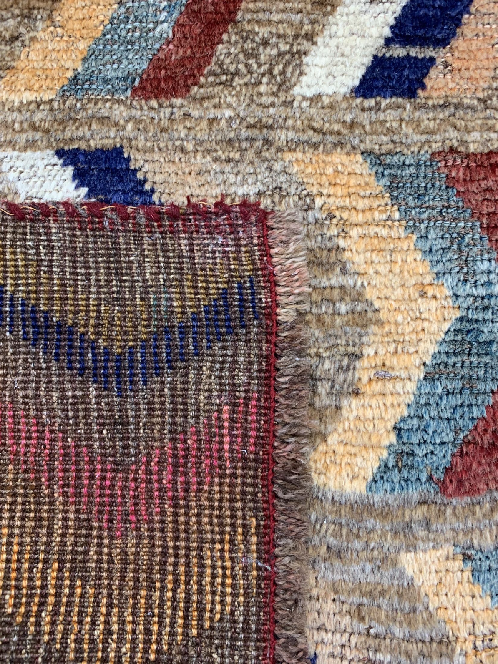 Detail d: Gabbeh alt, Persien, um 1940, Wolle auf Wolle, ca. 135 x 91 cm, EHZ: 3