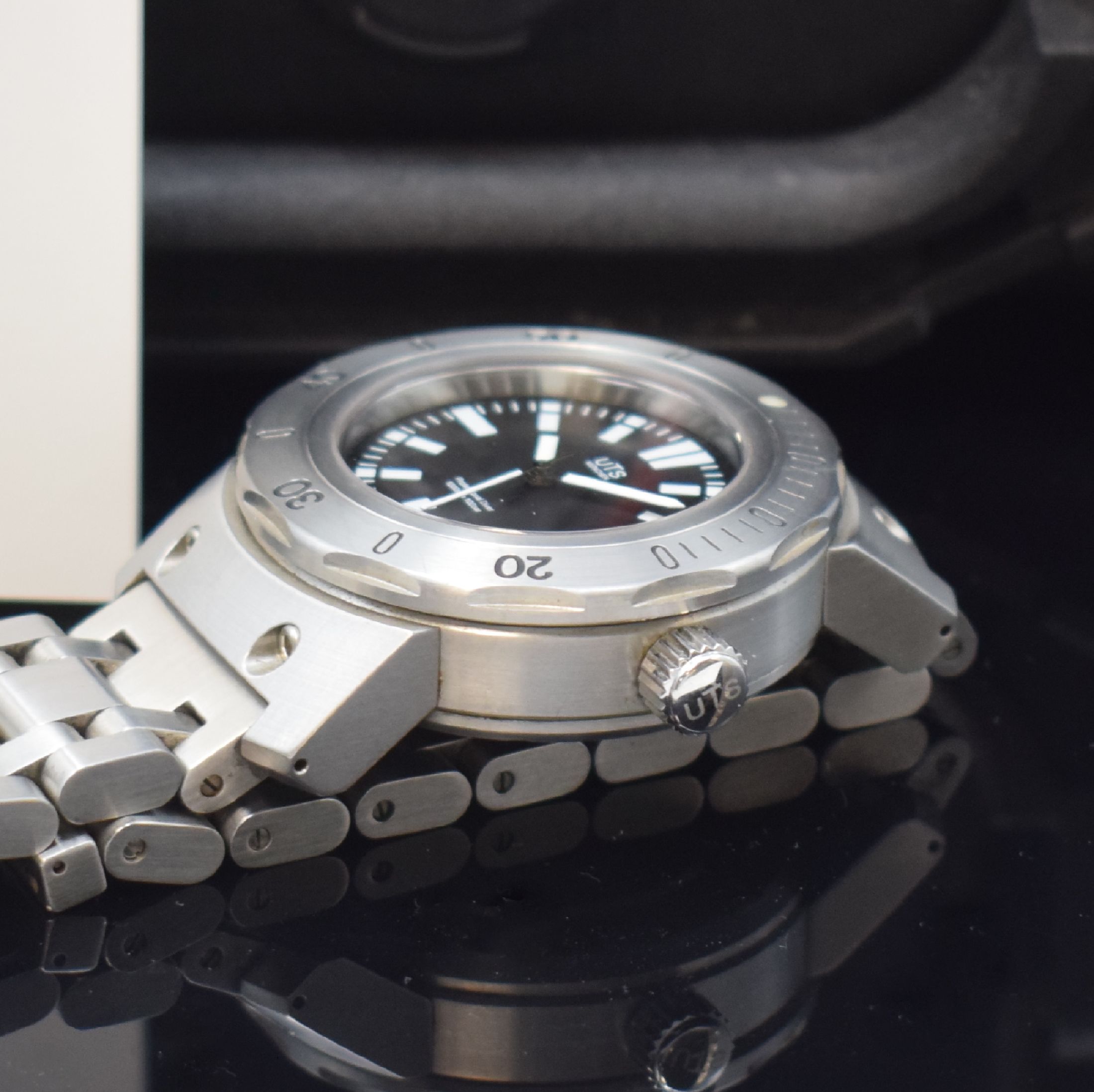 Detail c: UTS MÜNCHEN auf 200 Stück limitierte Taucheruhr Modell Professional Diver, Deutschland verk. lt. beil. Garantie 10/2005, Automatik, Edelstahl inkl. ...