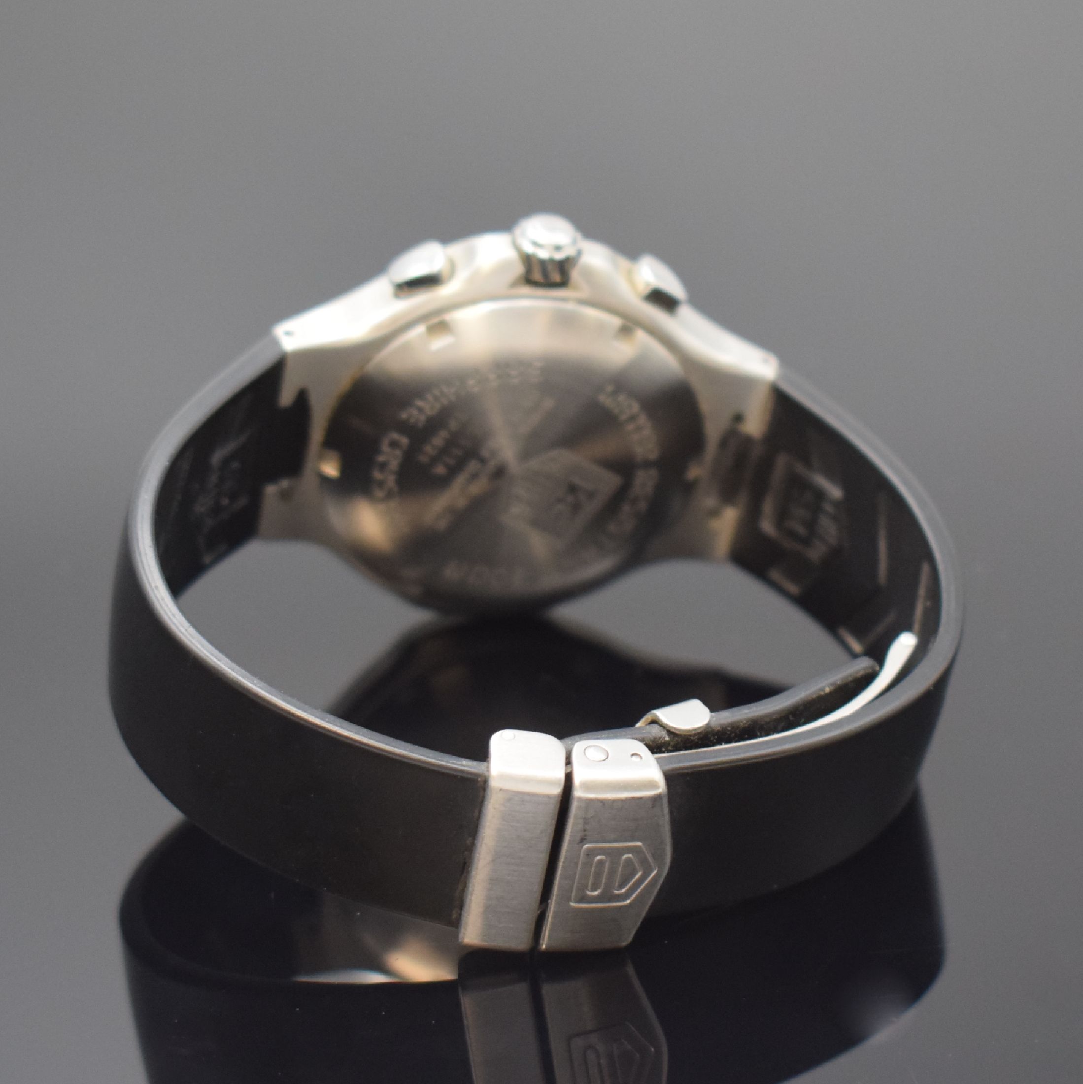 Detail d: TAG HEUER Armbandchronograph mit Multifunktionsanzeige Serie Kirium Referenz CL111A, Schweiz um 2010, Edelstahlgeh. inkl. orig. Kautschukband m. ...