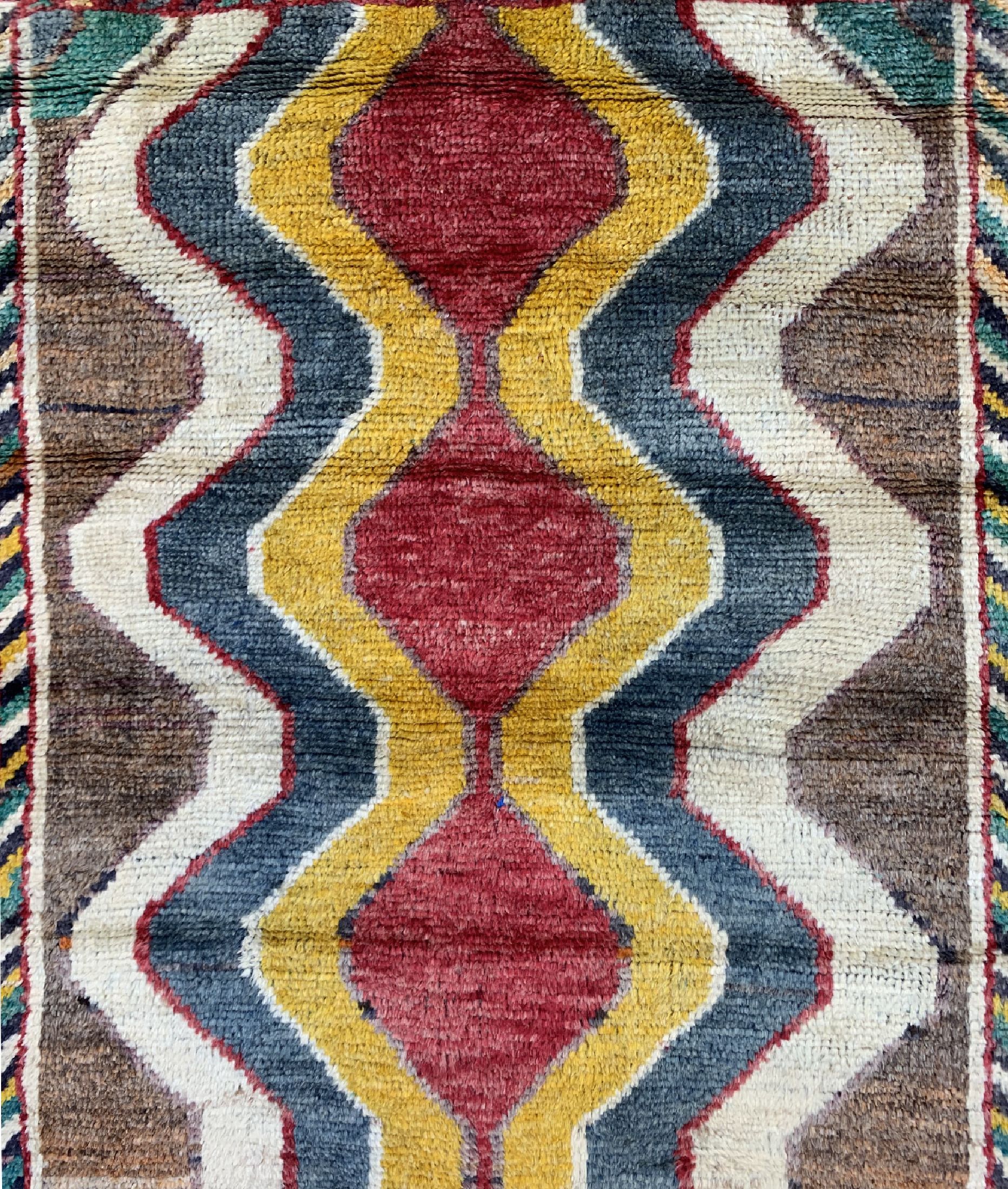 Detail c: Gabbeh alt, Persien, um 1960, Wolle auf Wolle, ca. 190 x 105 cm, EHZ: 2