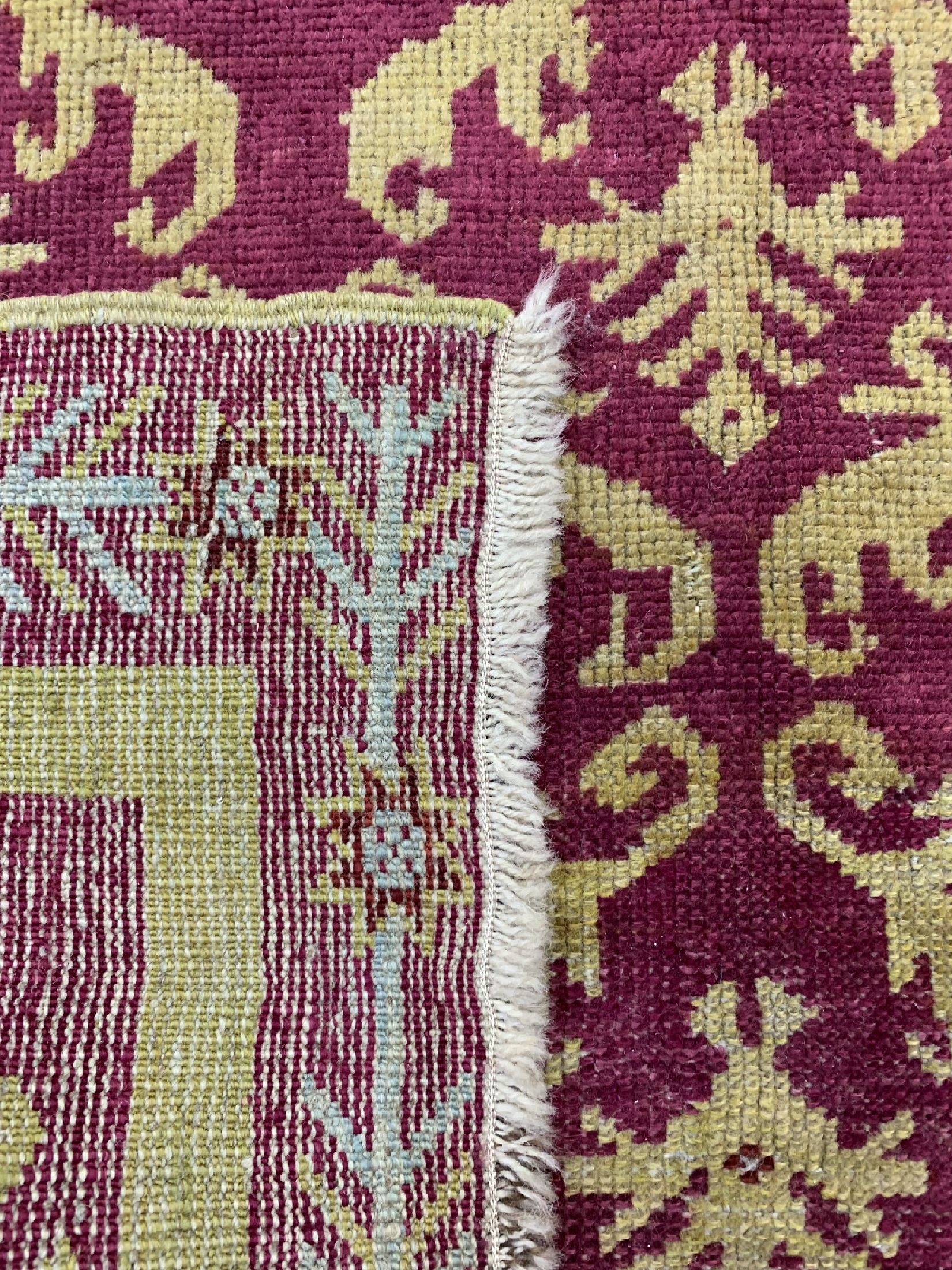 Detail e: Antiker Kirsehir, Türkei, 19.Jhd, Wolle aufWolle, ca. 170 x 100 cm, EHZ: 3