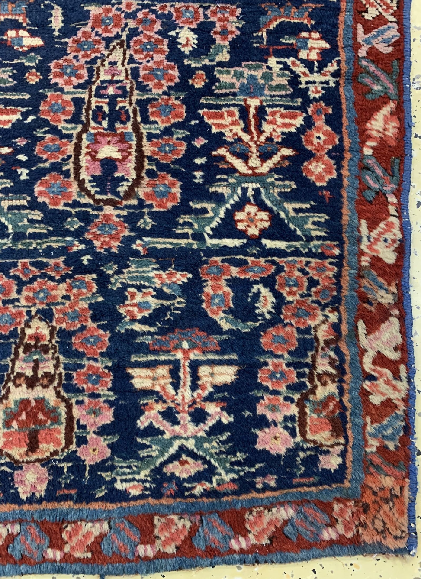 Detail a: Antiker Kordi Dorfteppich, Türkei, 19.Jhd, Wolle auf Wolle, ca. 355 x 88 cm, EHZ: 4