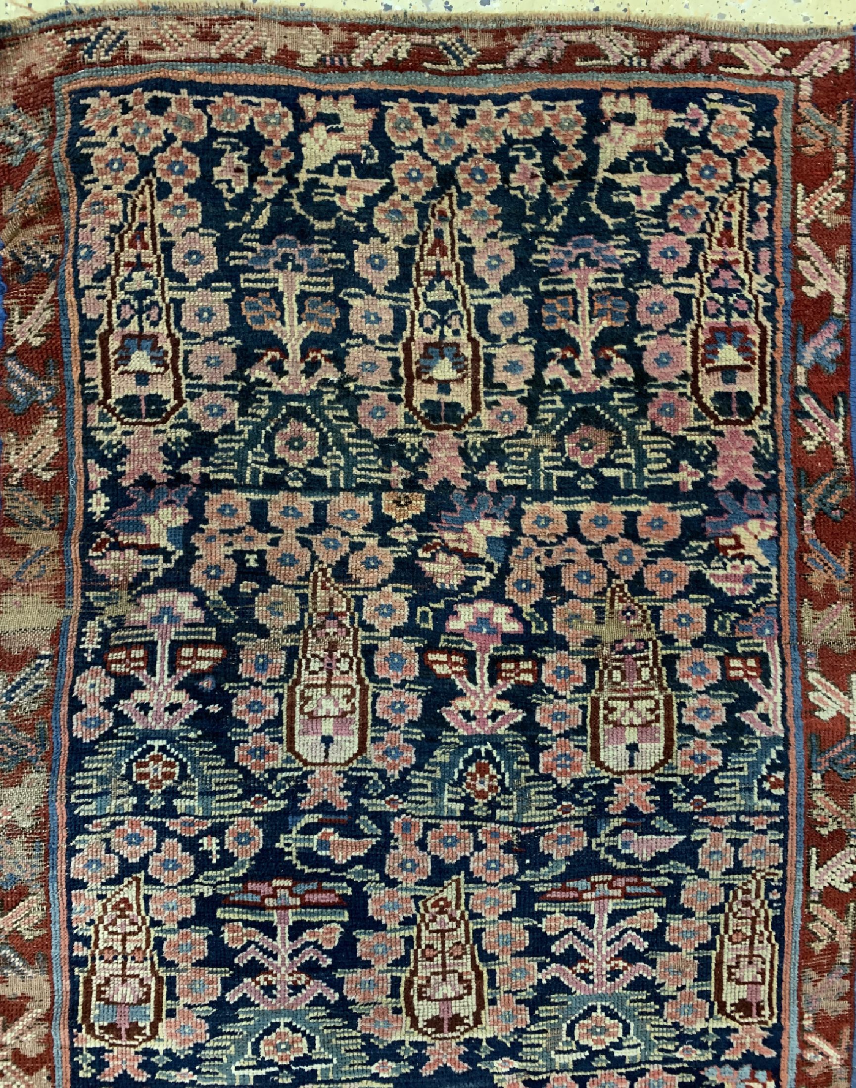 Detail d: Antiker Kordi Dorfteppich, Türkei, 19.Jhd, Wolle auf Wolle, ca. 355 x 88 cm, EHZ: 4