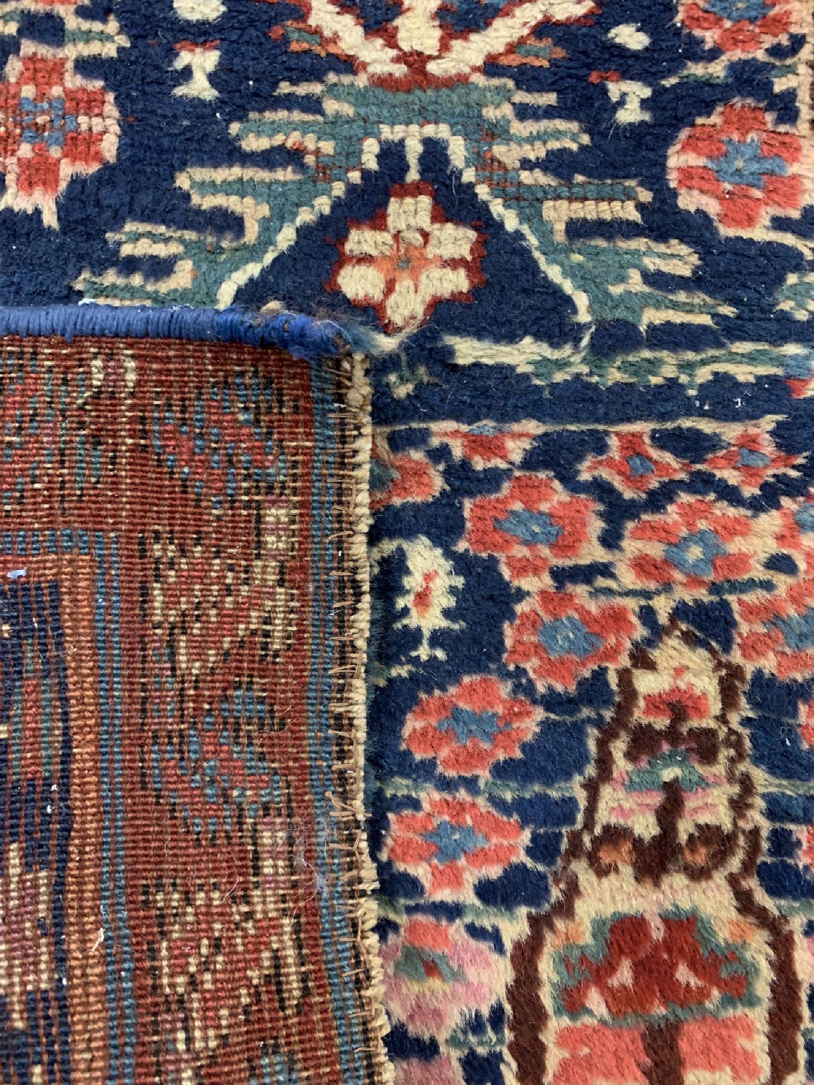 Detail e: Antiker Kordi Dorfteppich, Türkei, 19.Jhd, Wolle auf Wolle, ca. 355 x 88 cm, EHZ: 4