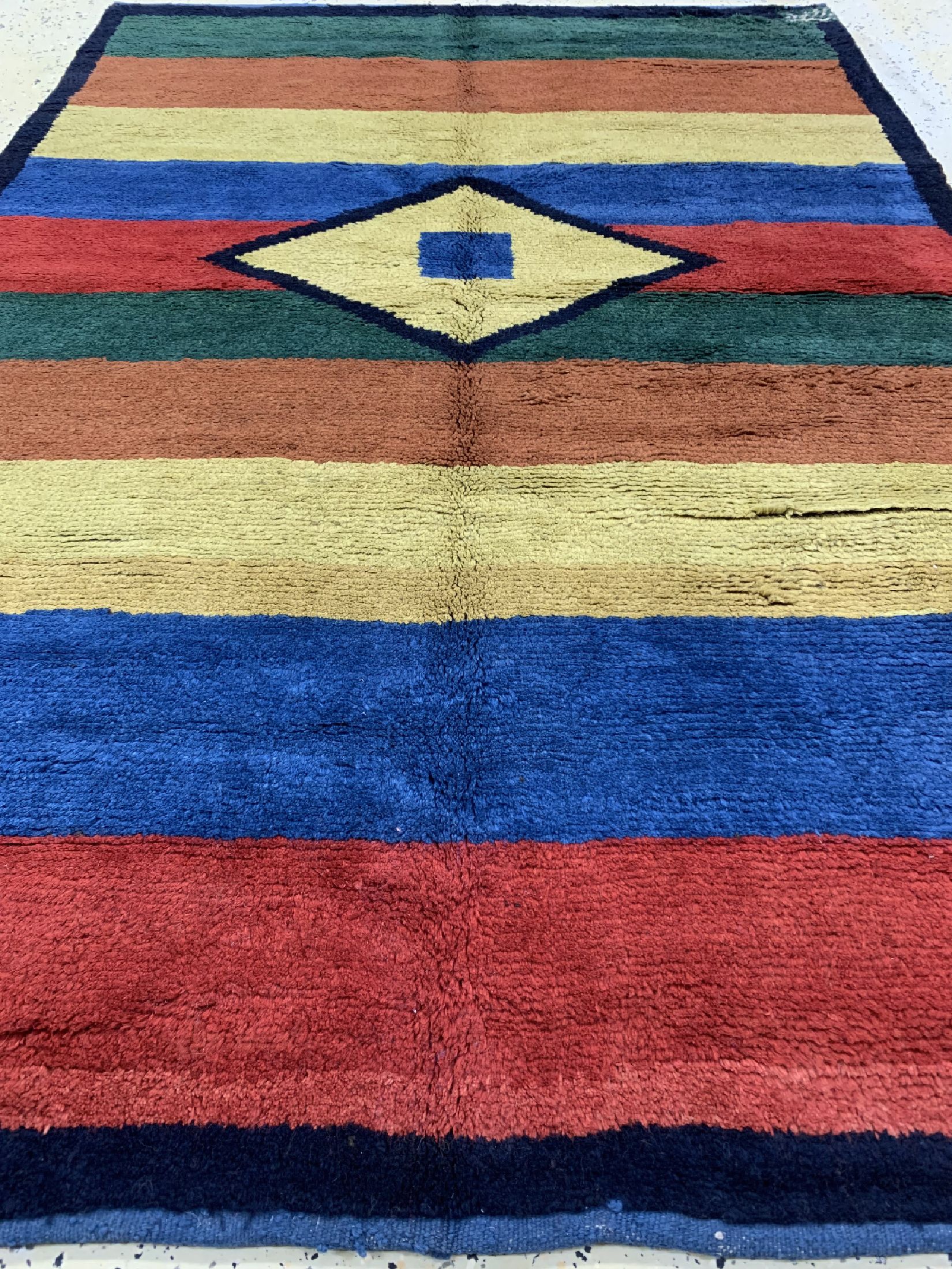 Detail d: Gabbeh alt, Persien, um 1950, Wolle auf Wolle, ca. 205 x 140 cm, EHZ: 2