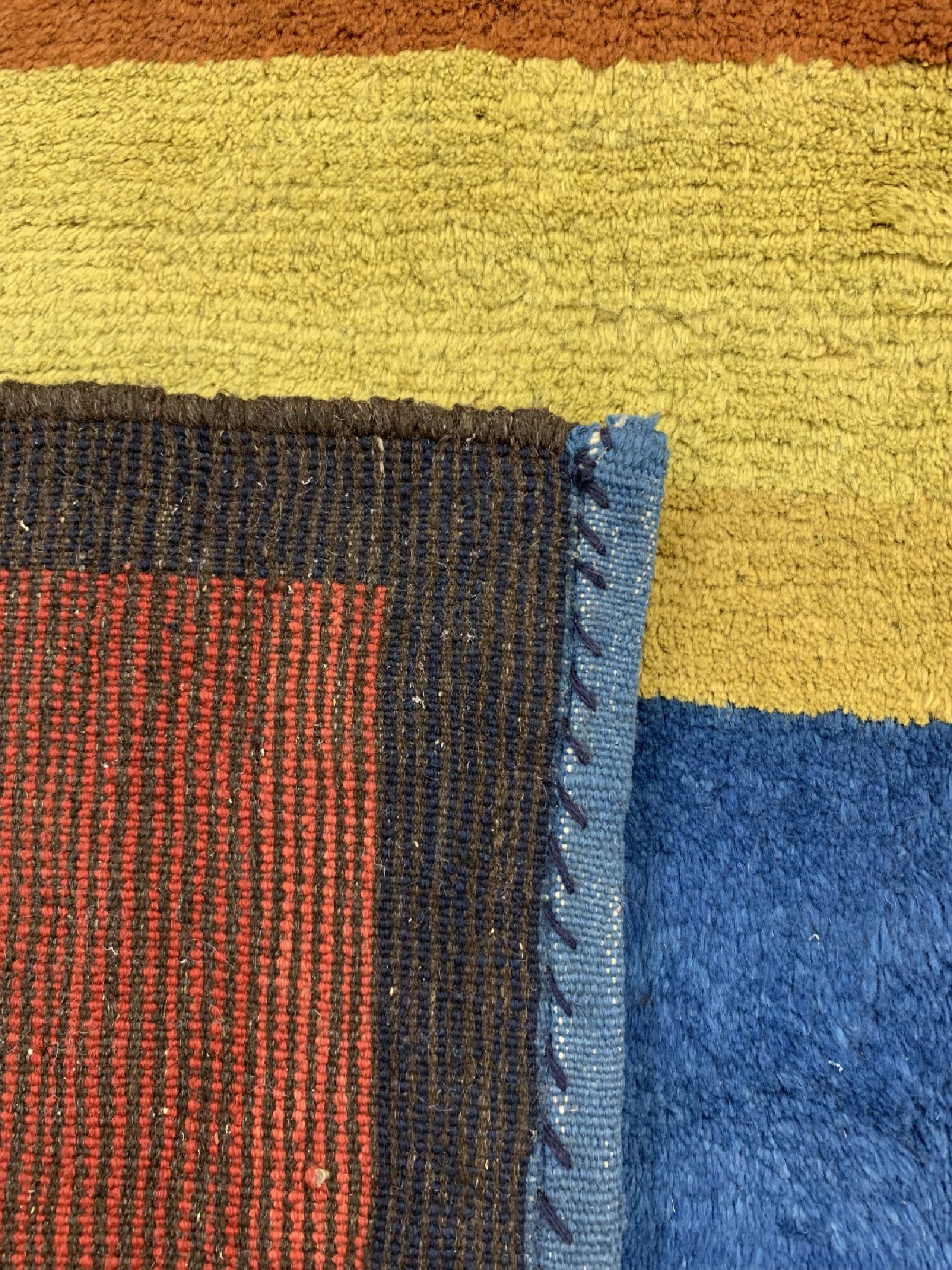 Detail e: Gabbeh alt, Persien, um 1950, Wolle auf Wolle, ca. 205 x 140 cm, EHZ: 2