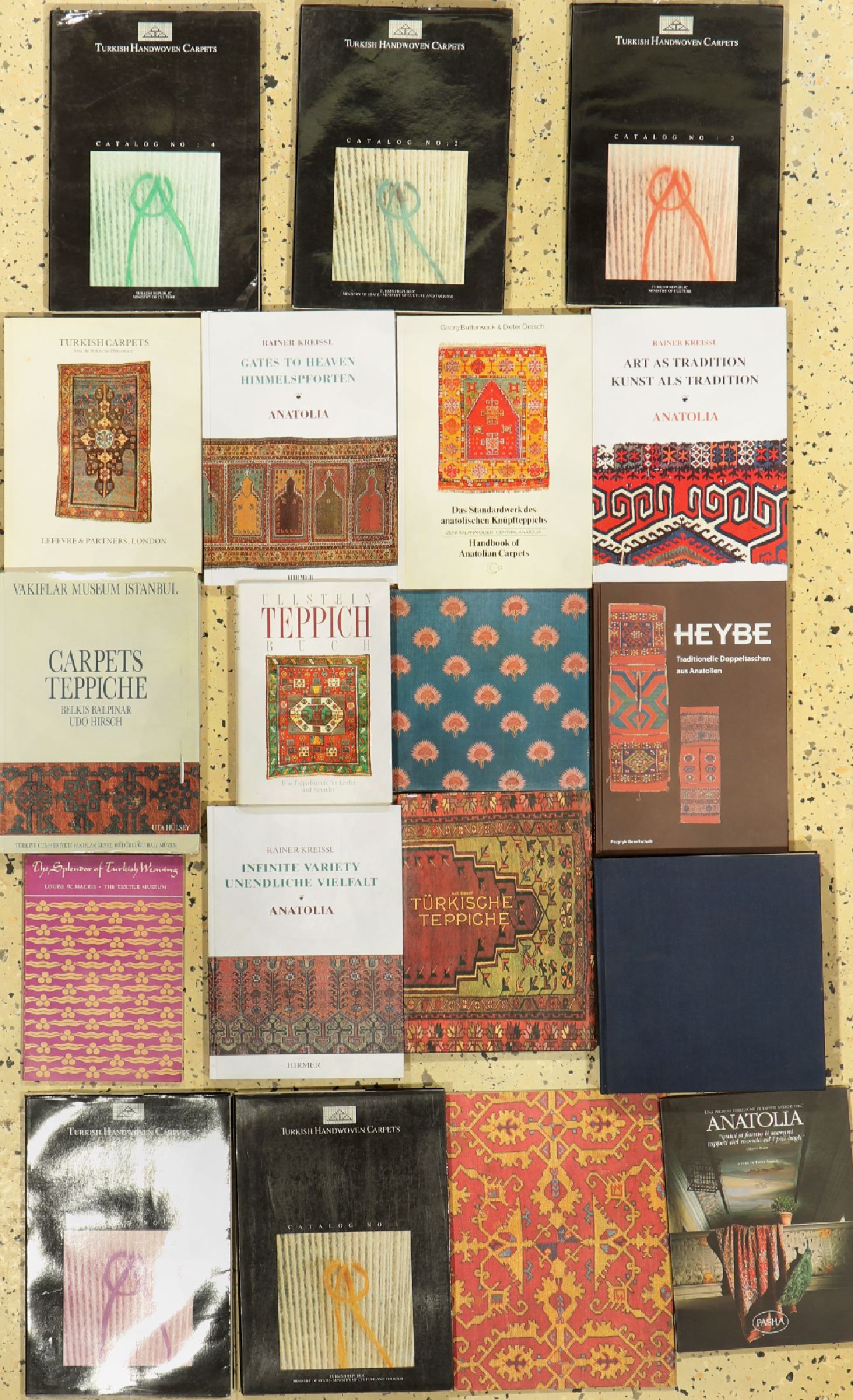 19 Lots Fachliteratur Anatolien.
