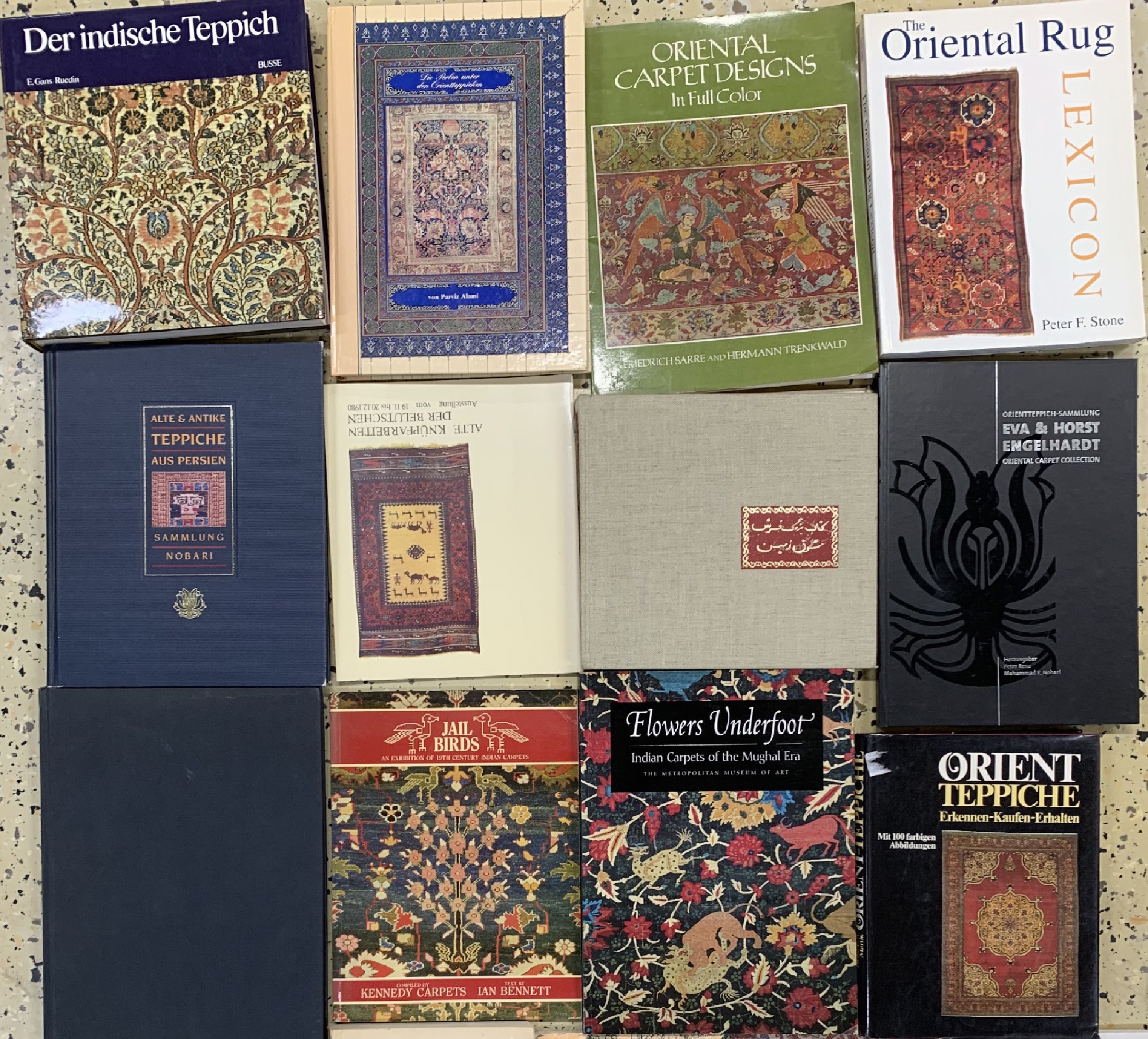 Detail b: 24 Lots Fachliteratur Teppiche