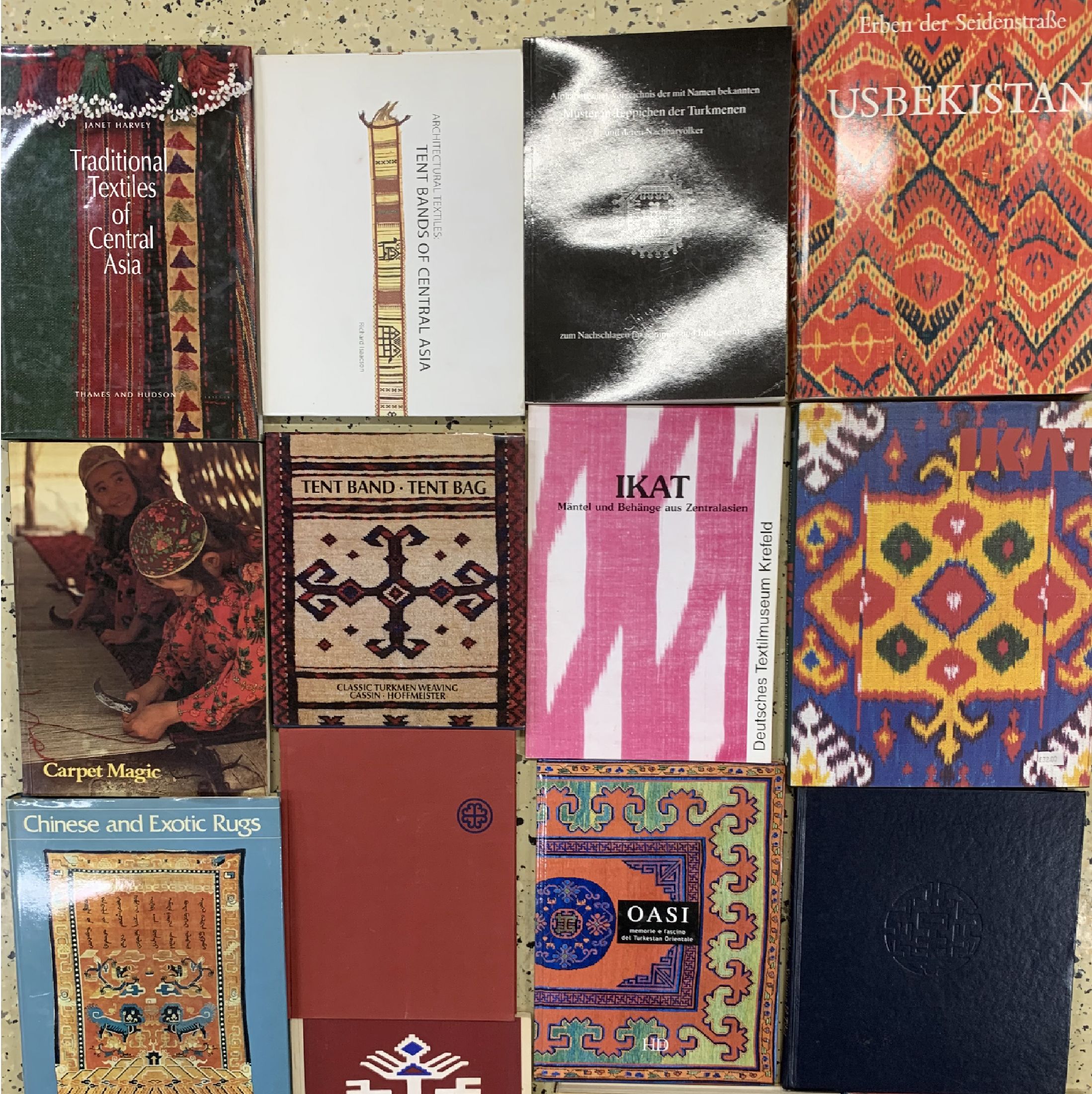 Detail a: 18 Lots Fachliteratur China, Turkmen unde Uzbeken.