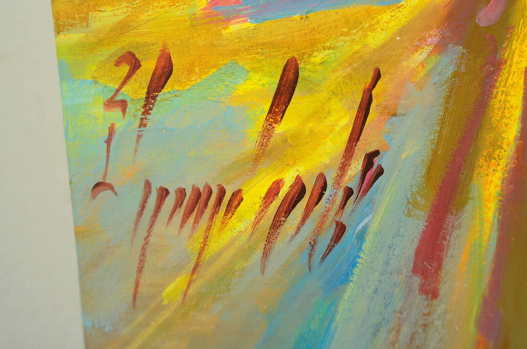 Detail a: Abbas Al-Mosawi, geb. 1952, Öl/Lwd, Soukzene, dat., handsign., ca. 90x90 cm, Abbas Al-Mosawi ist einer der bekanntesten und begehrtesten ...