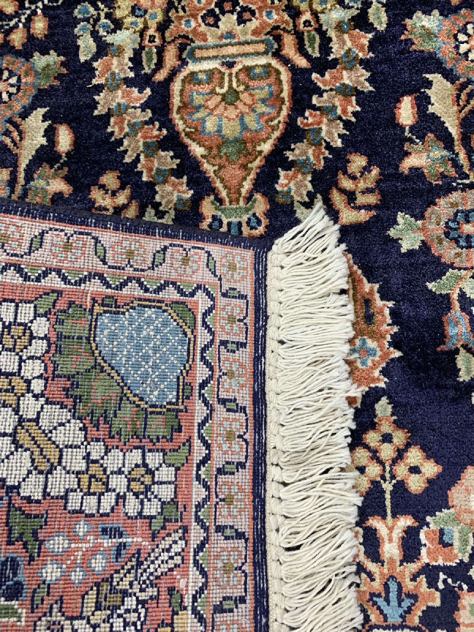 Detail j: 5 Lots Kaschmir, Pakistan, ca. 40 Jahre, merzerisierte Baumwolle, ca. 155 x 95 cm, EHZ:2