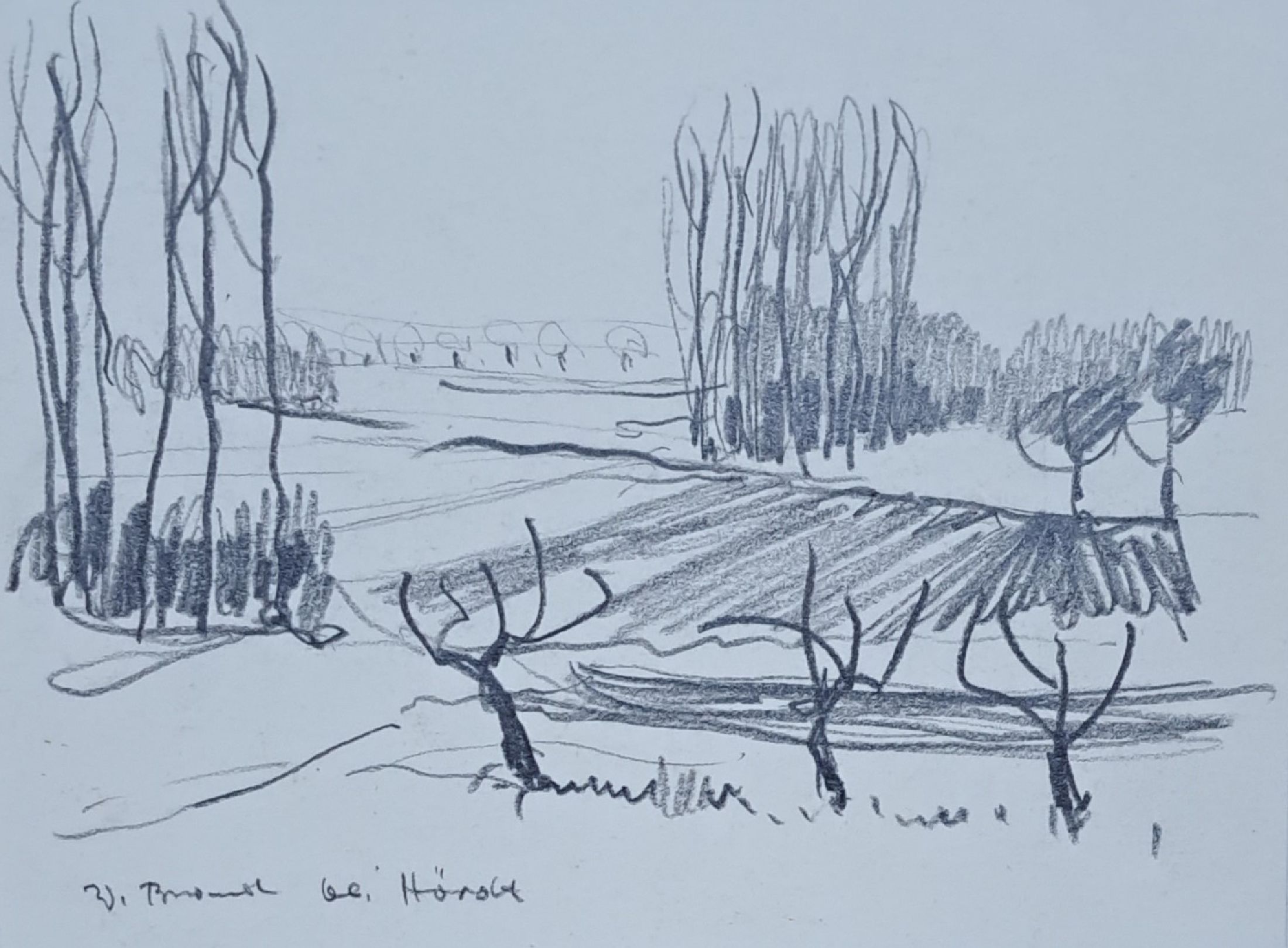 Werner Brand, 1933 Löbau-2021 Hochstadt, 5 Radierungen: "Weihnachten 76" Ed. 7/45, "bei Herxheim" 1974 Probedruck, ...