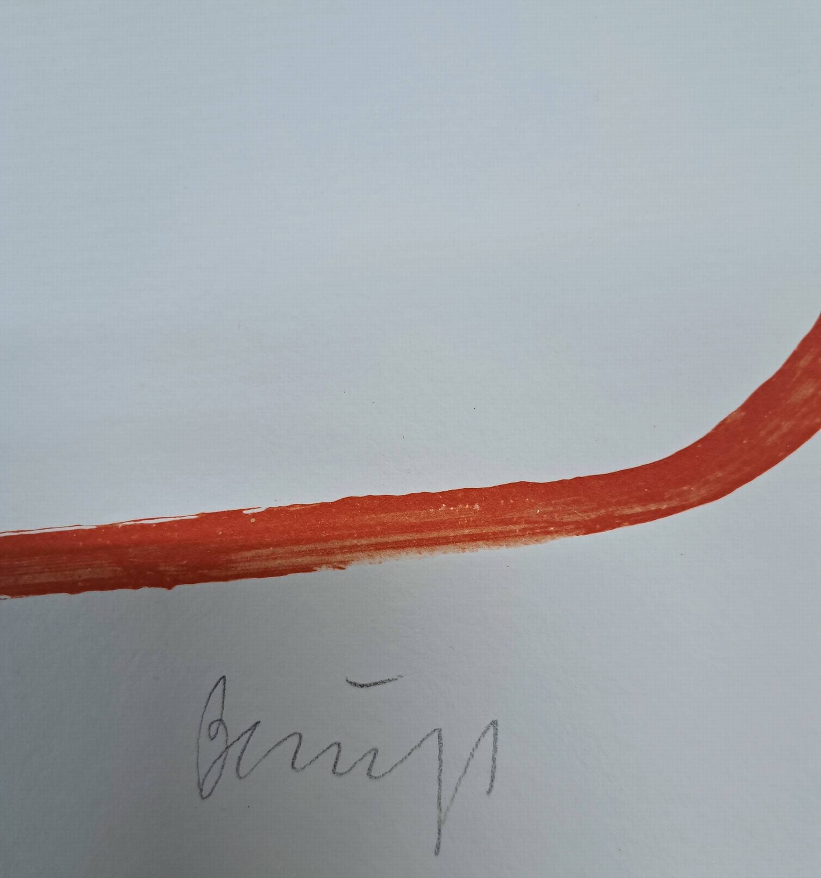 Detail b: Joseph Beuys, 1921 Krefeld - 1986 Düsseldorf , Farblithographie auf Bütten, "Elch", 1975,Ed. 20/75, handsigniert, Blatt 53x75 cm, ...