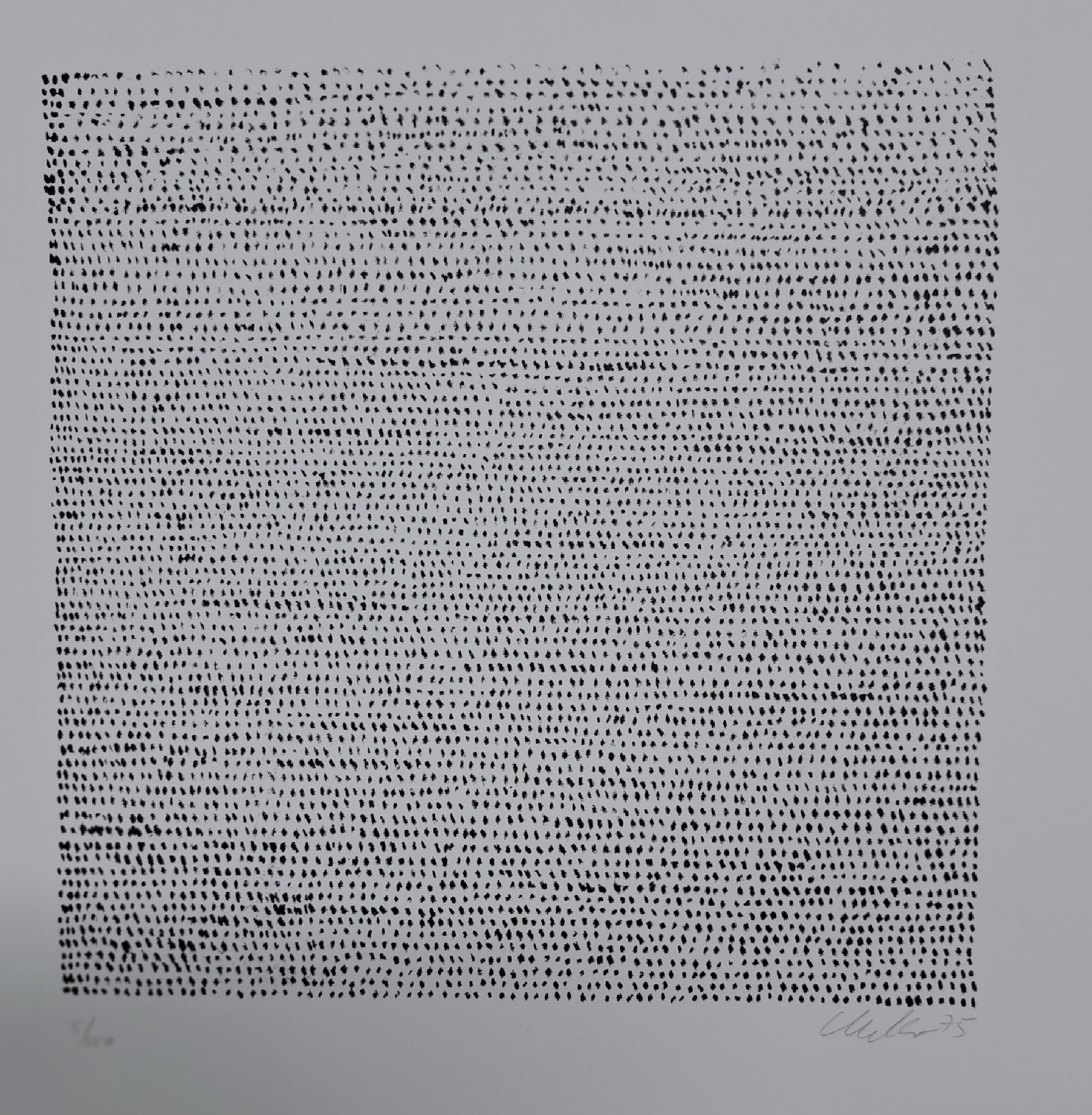 Detail b: Mappenwerk: Fünf Bildhauer, St. Gallen, Erker 1975, 5 orig. Lithographien der Künstler Lynn Chadwick, Bernhard Heiliger, Toni Stadler, Günther ...