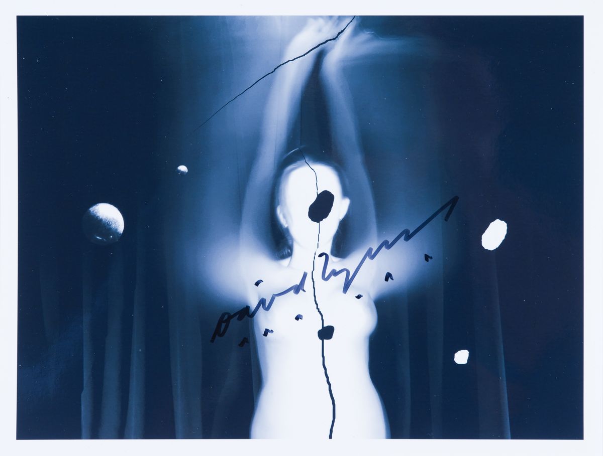Detail k: David Lynch, geb. 1946 , Digital-Print auf Fotopapier 2010, handsign., ca. 20x26 cm