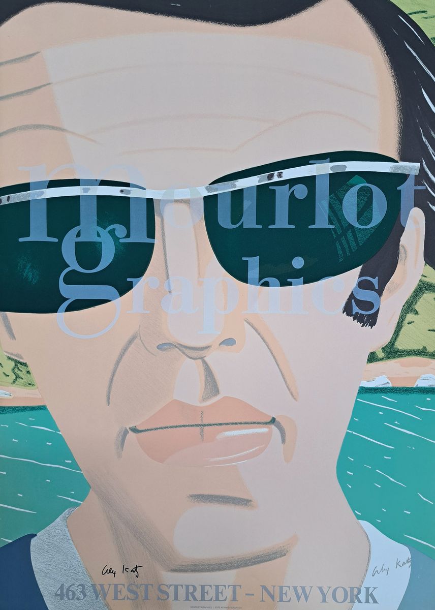 Alex Katz, geb. 1927, Farblithografie auf Bütten, Mourlot Graphics New York 1970, handsign., ca. 75x54 cm