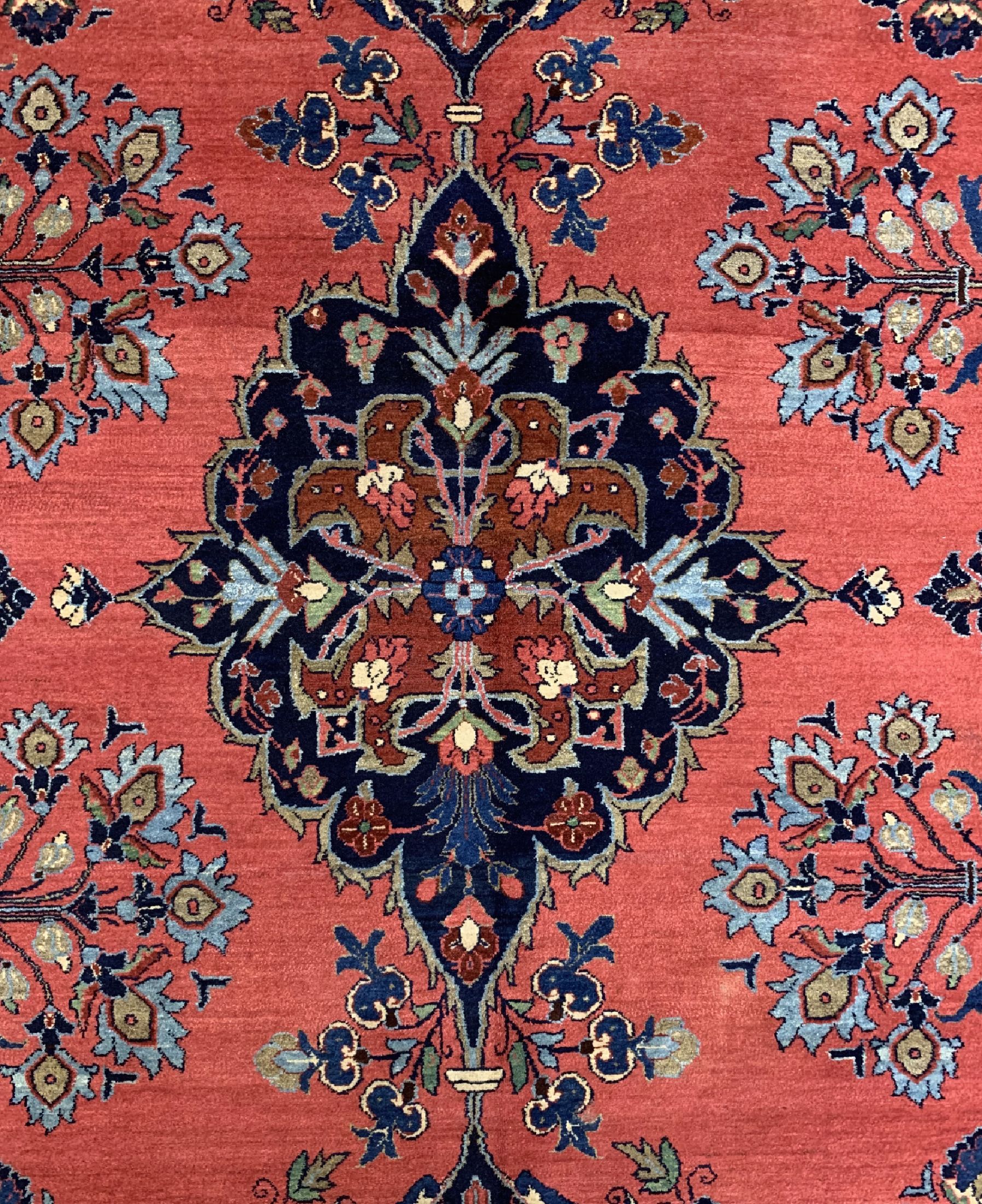 Detail c: Lilian alt, Persien, um 1940, Wolle auf Baumwolle, ca. 567 x 267 cm, EHZ: 2
