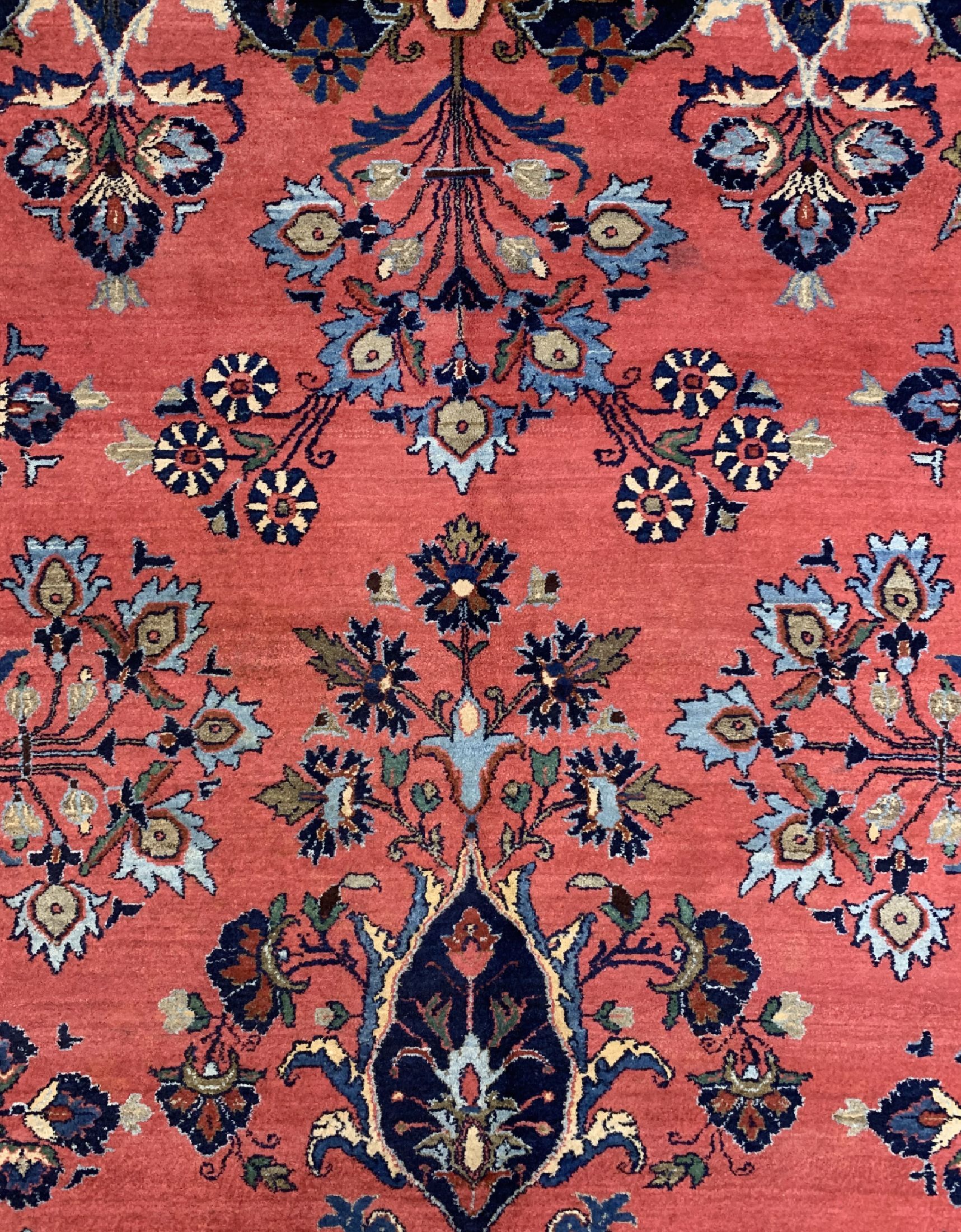 Detail d: Lilian alt, Persien, um 1940, Wolle auf Baumwolle, ca. 567 x 267 cm, EHZ: 2
