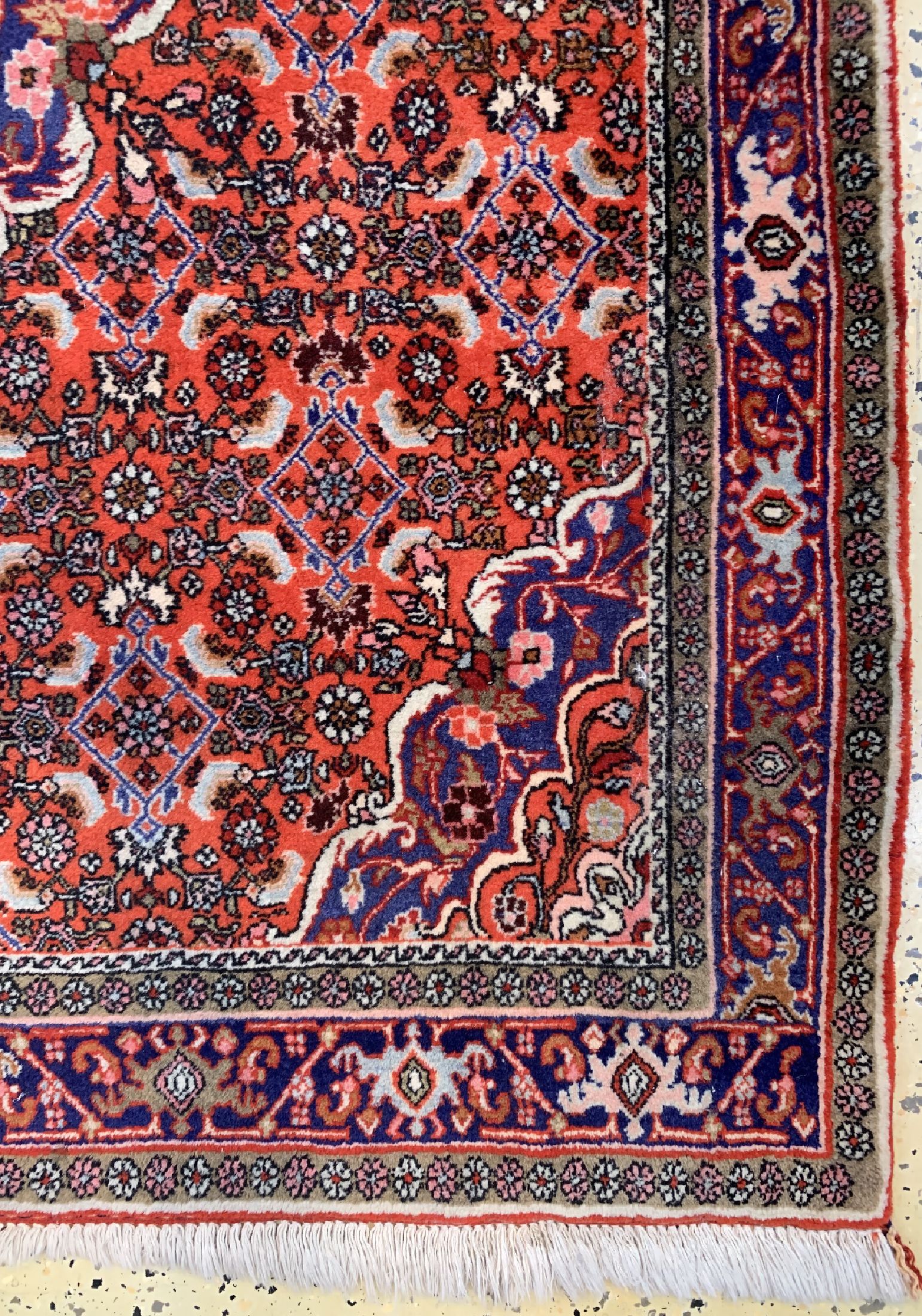 Detail a: Bidjar alt, Persien, ca. 50 Jahre, Wolle auf Baumwolle, ca. 176 x 117 cm, EHZ: 1-2